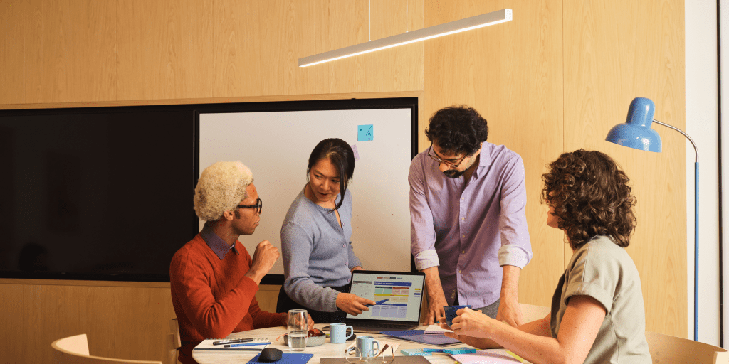 Imagen del equipo de la tienda.