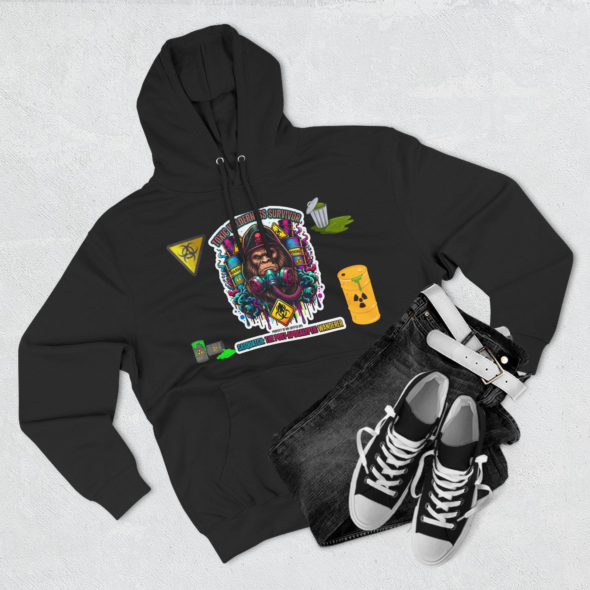 Sudadera con capucha y máscara tribal psicodélica: jersey con estampado vaporwave colorido. 1 Sudadera con capucha y máscara tribal psicodélica: jersey con estampado vaporwave colorido.