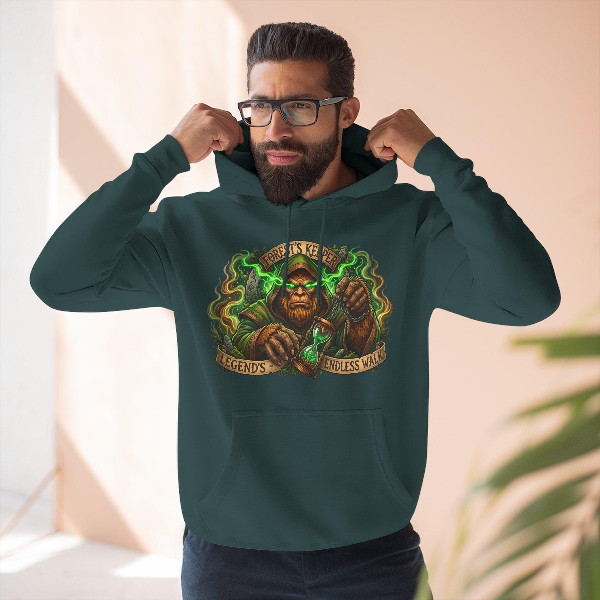 Legends of the Wild Green Orc Gamer Fleece Hoodie 31 Legends of the Wild Green Orc Gamer Fleece Hoodie - Imagen 31