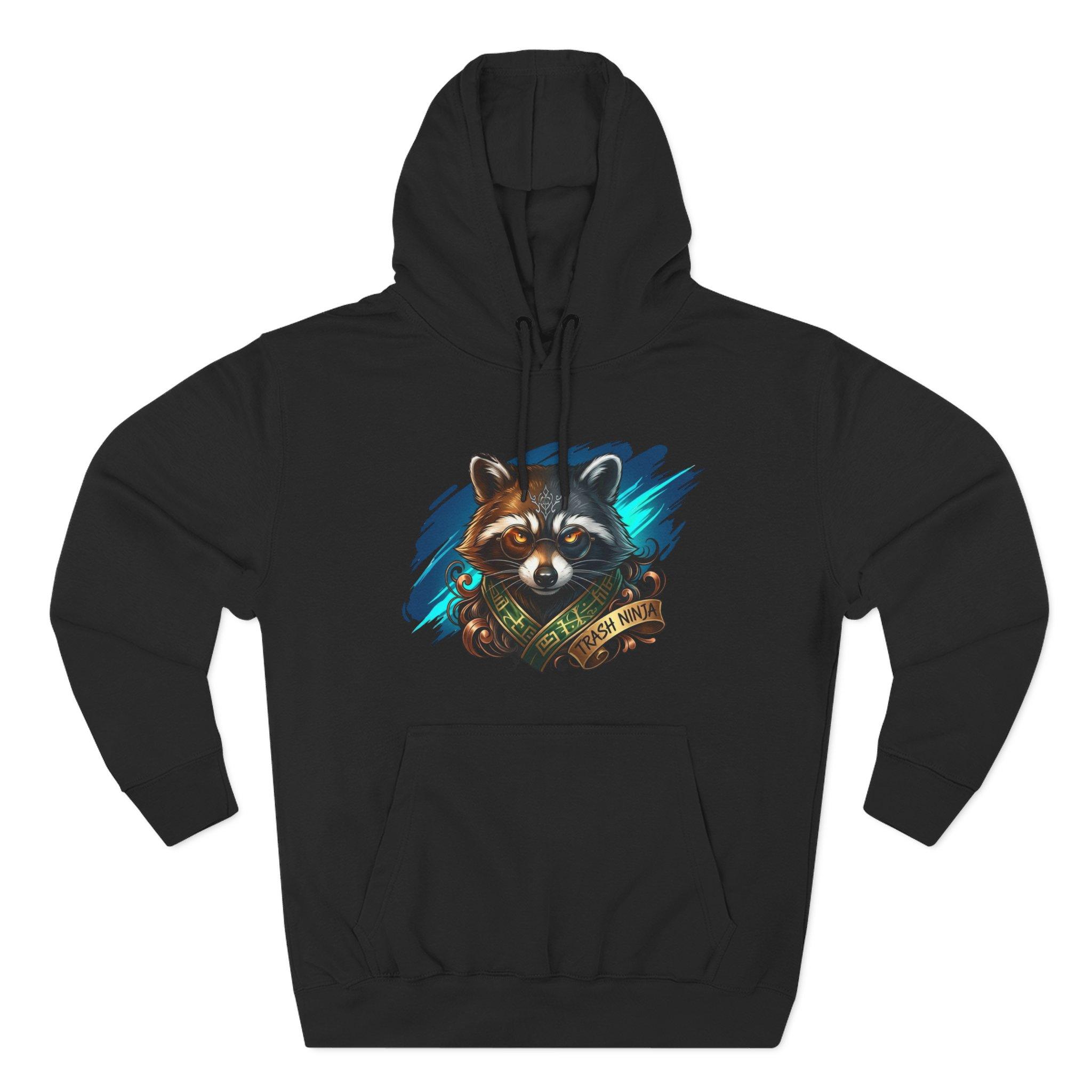 Raccoon Portrait Hoodie — Cute Forest Animal Graphic Pullover 4 Raccoon Portrait Hoodie — Cute Forest Animal Graphic Pullover - Imagen 4