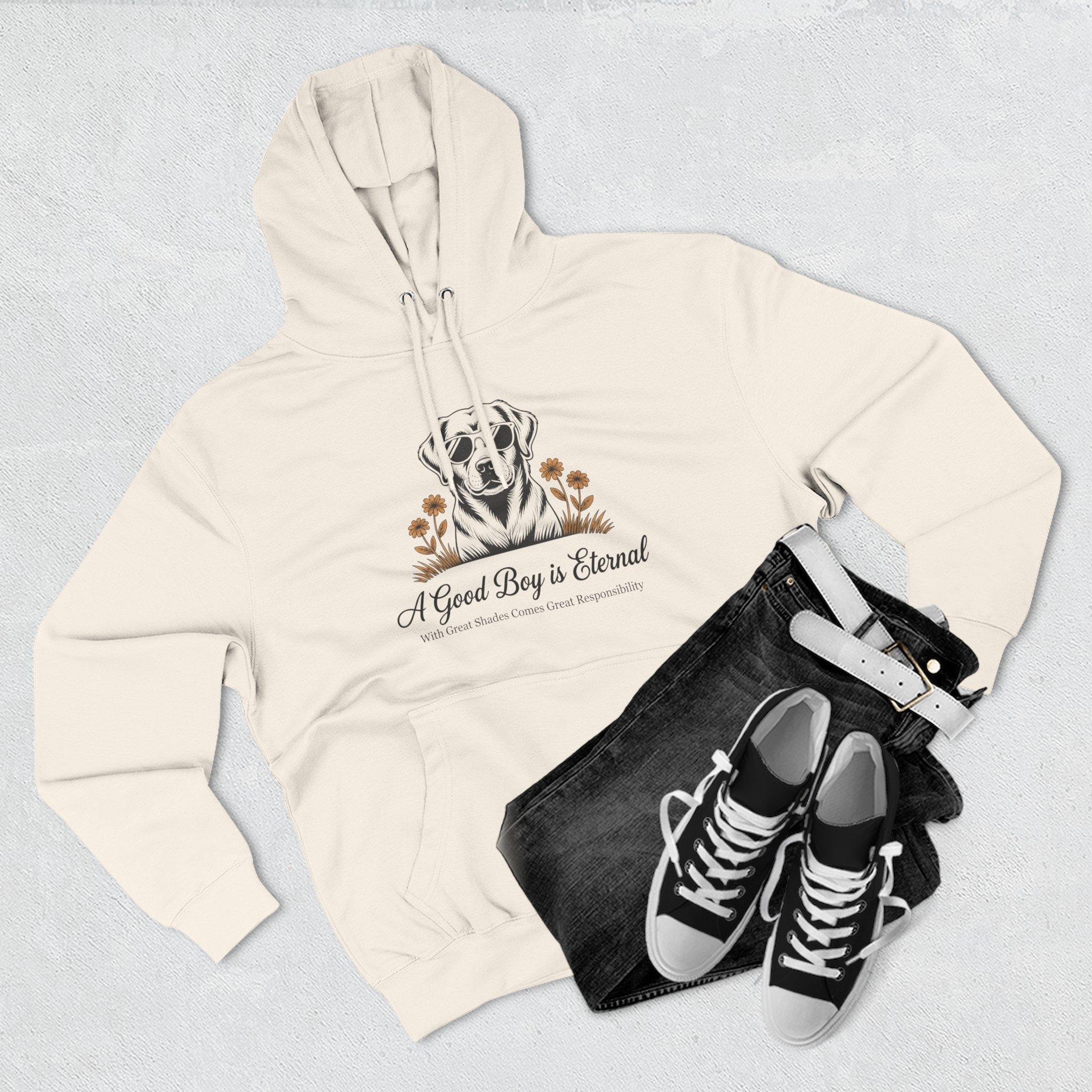 Memorial Dog Hoodie — "A Good Boy is Eternal" Paw Print Tribute 11 Memorial Dog Hoodie — "A Good Boy is Eternal" Paw Print Tribute - Imagen 11