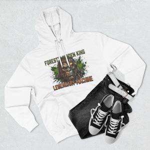 Forest Hidden King Hoodie — Legendary Machine Graphic Pullover