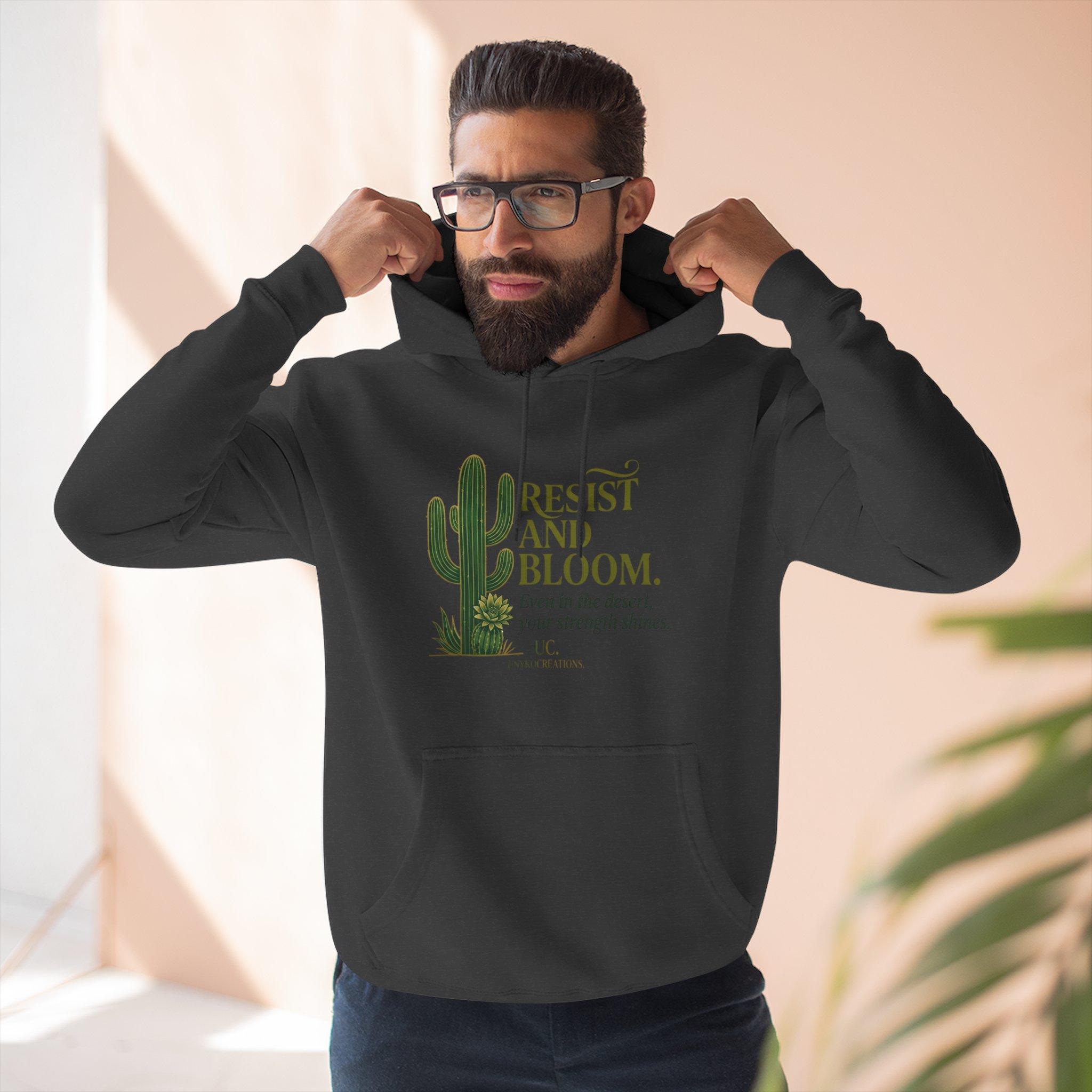 Resist and Bloom Cactus Hoodie 7 Resist and Bloom Cactus Hoodie - Imagen 7