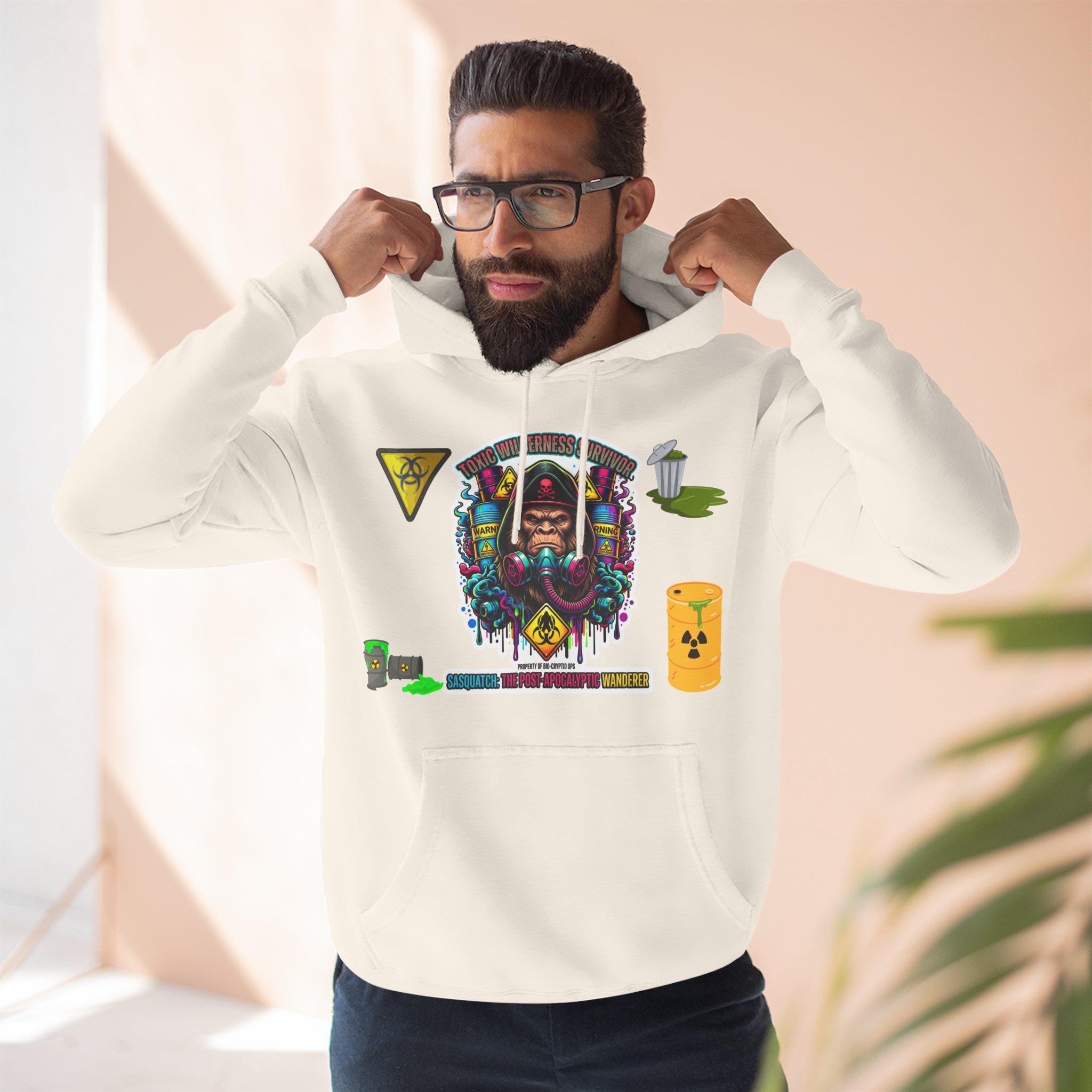Sudadera con capucha y máscara tribal psicodélica: jersey con estampado vaporwave colorido. 17 Sudadera con capucha y máscara tribal psicodélica: jersey con estampado vaporwave colorido. - Imagen 17