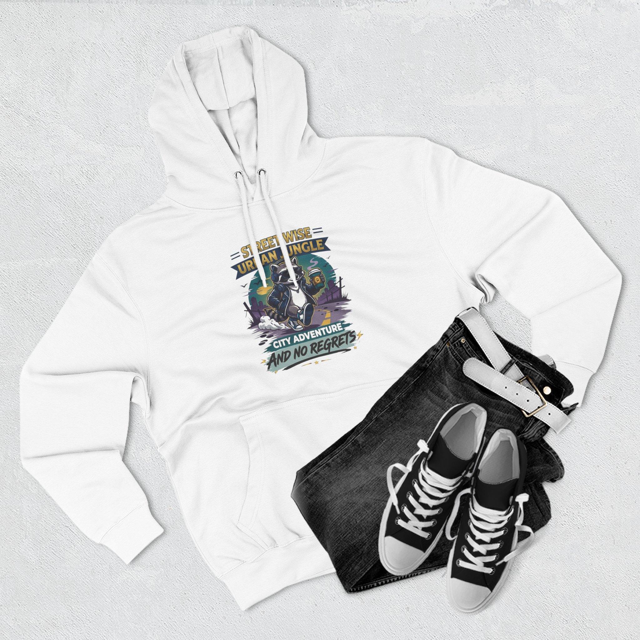 Sudadera con capucha Aventura en la ciudad — Sudadera con capucha de forro polar con estampado Streetwise Urban Jungle 3 Sudadera con capucha Aventura en la ciudad — Sudadera con capucha de forro polar con estampado Streetwise Urban Jungle - Imagen 3
