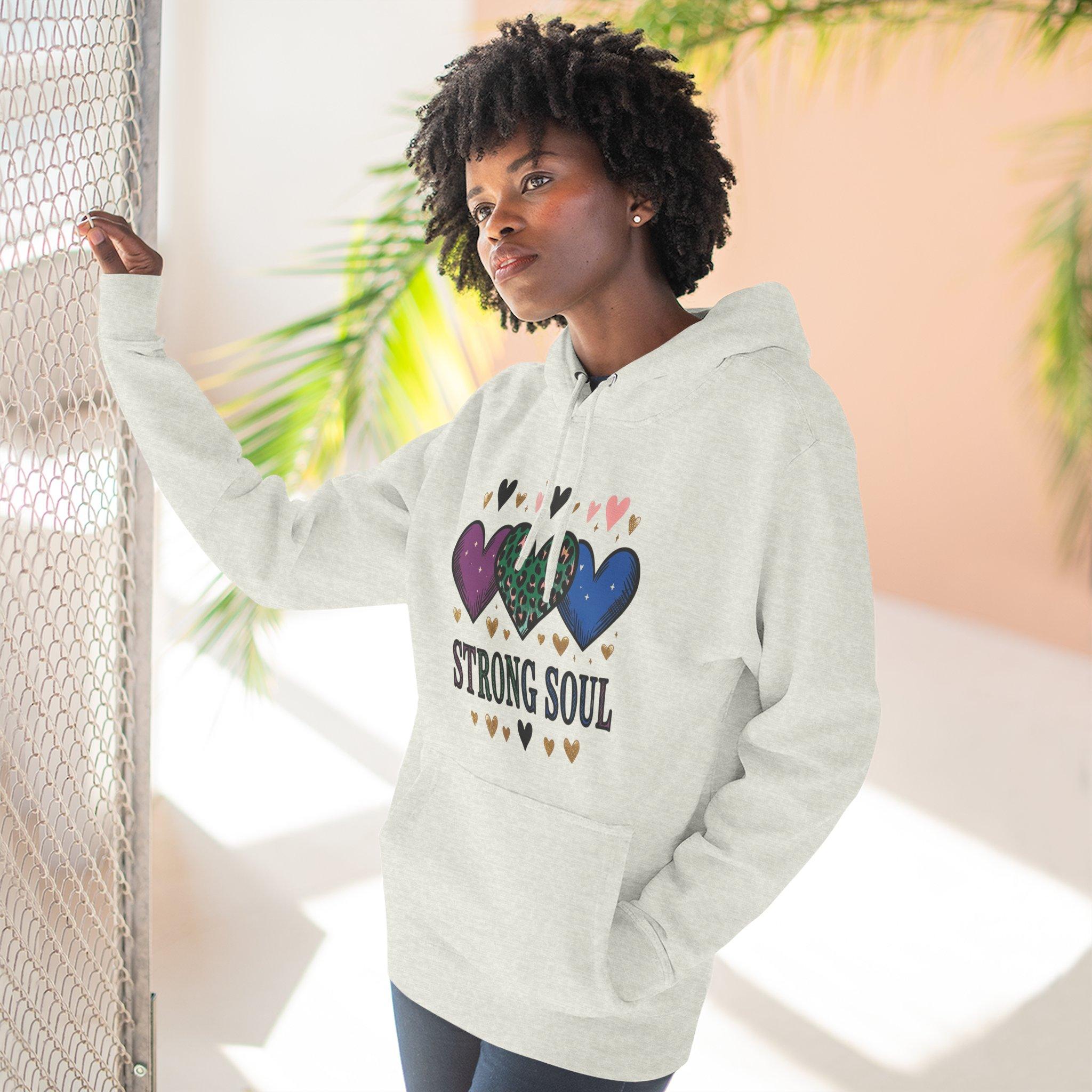 Heart Pattern Hoodie - Colorful Hearts Graphic Pullover for Women & Teens 14 Heart Pattern Hoodie - Colorful Hearts Graphic Pullover for Women & Teens - Imagen 14