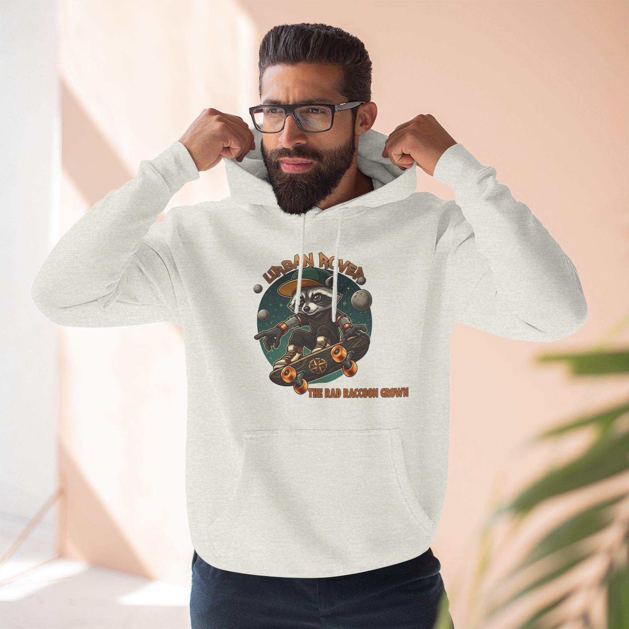 Raccoon Space Hoodie — "I Need Oxygen" Retro Astronaut Graphic 36 Raccoon Space Hoodie — "I Need Oxygen" Retro Astronaut Graphic - Imagen 36