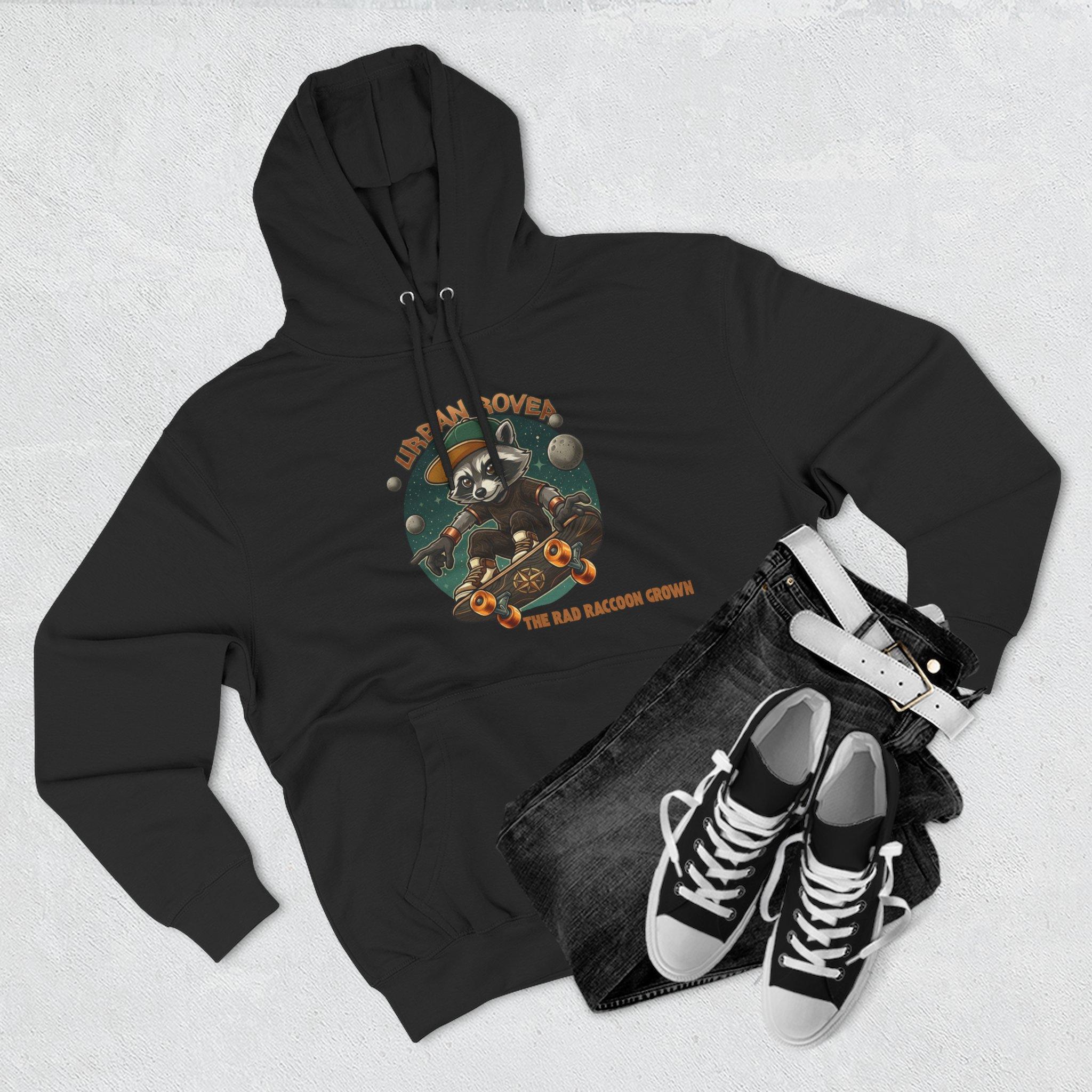 Raccoon Space Hoodie — "I Need Oxygen" Retro Astronaut Graphic 21 Raccoon Space Hoodie — "I Need Oxygen" Retro Astronaut Graphic - Imagen 21
