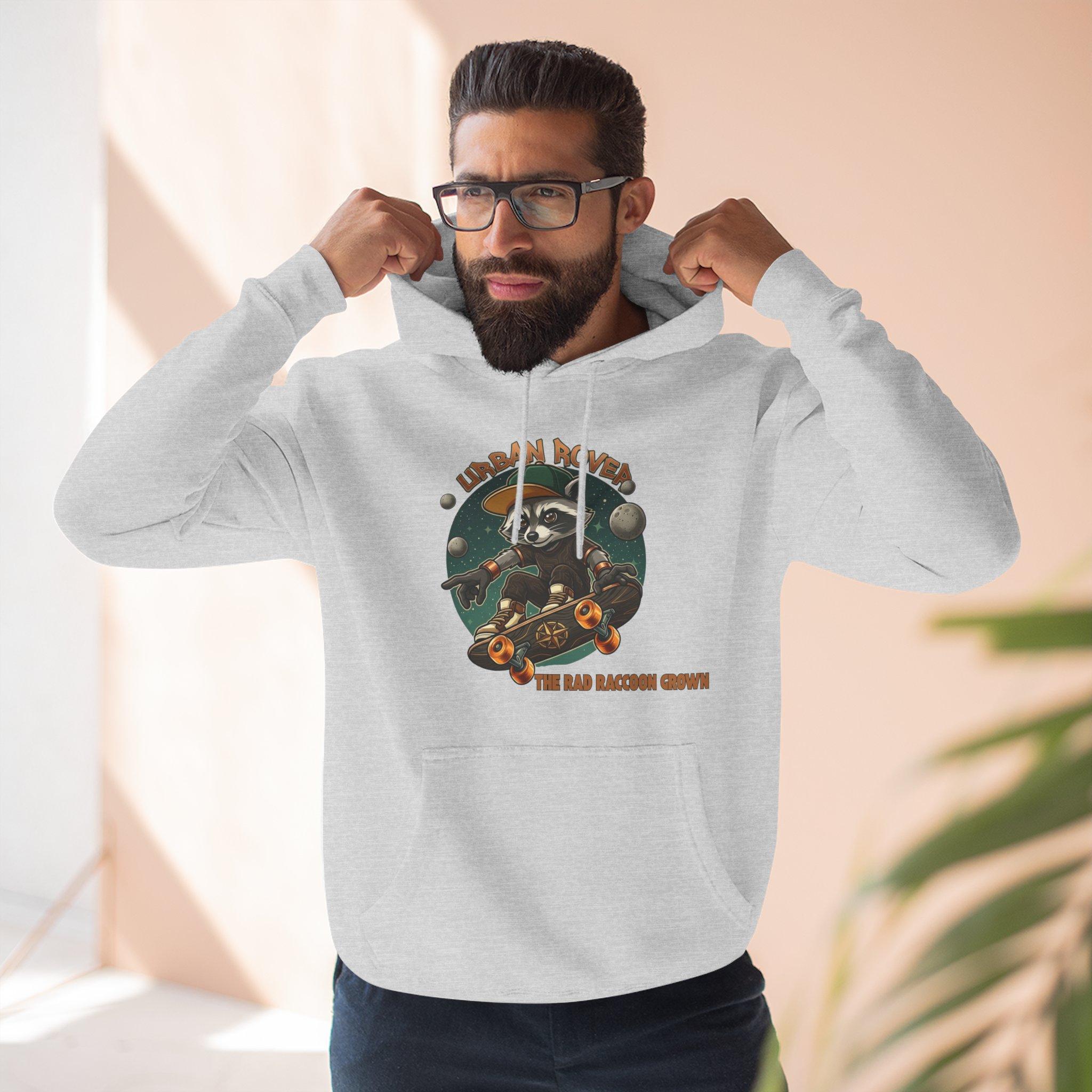 Raccoon Space Hoodie — "I Need Oxygen" Retro Astronaut Graphic 13 Raccoon Space Hoodie — "I Need Oxygen" Retro Astronaut Graphic - Imagen 13