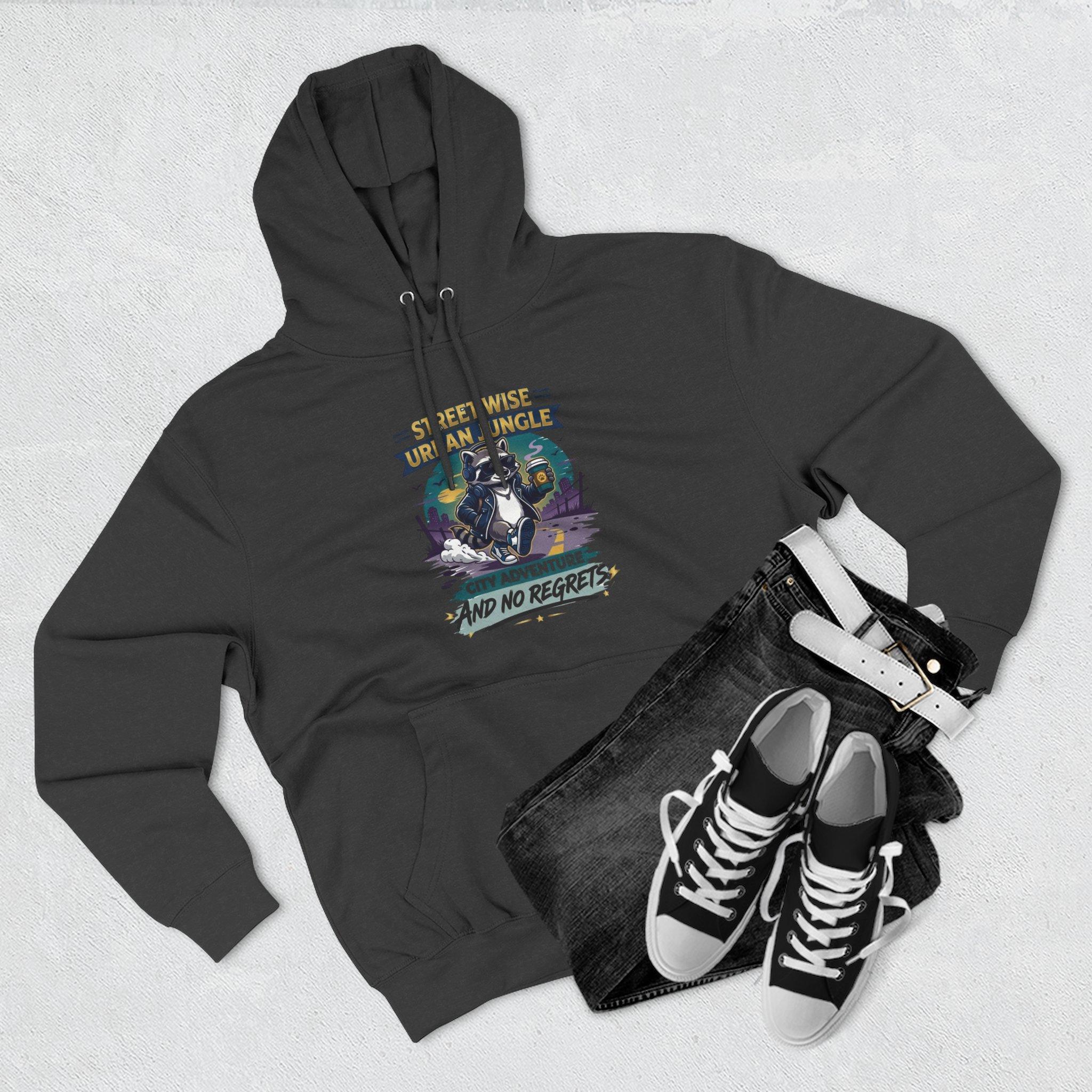 Sudadera con capucha Aventura en la ciudad — Sudadera con capucha de forro polar con estampado Streetwise Urban Jungle 13 Sudadera con capucha Aventura en la ciudad — Sudadera con capucha de forro polar con estampado Streetwise Urban Jungle - Imagen 13