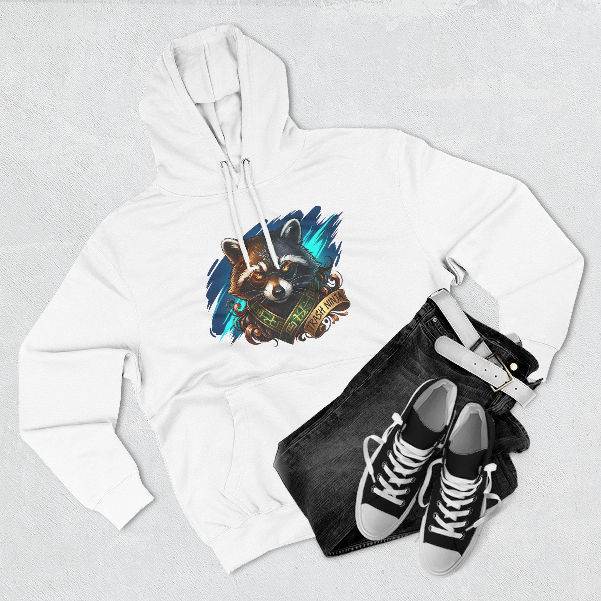 Raccoon Portrait Hoodie — Cute Forest Animal Graphic Pullover 28 Raccoon Portrait Hoodie — Cute Forest Animal Graphic Pullover - Imagen 28