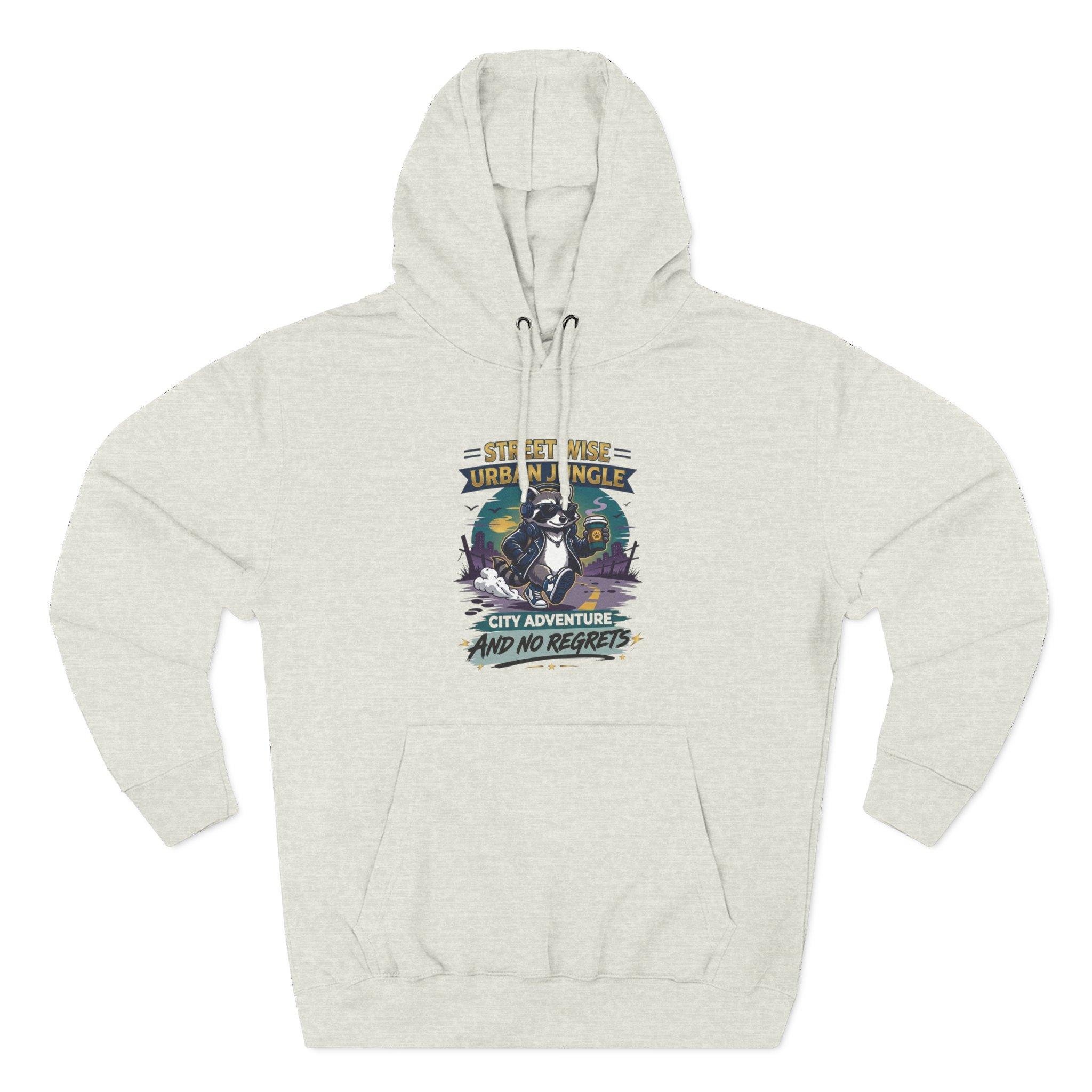 Sudadera con capucha Aventura en la ciudad — Sudadera con capucha de forro polar con estampado Streetwise Urban Jungle 19 Sudadera con capucha Aventura en la ciudad — Sudadera con capucha de forro polar con estampado Streetwise Urban Jungle - Imagen 19