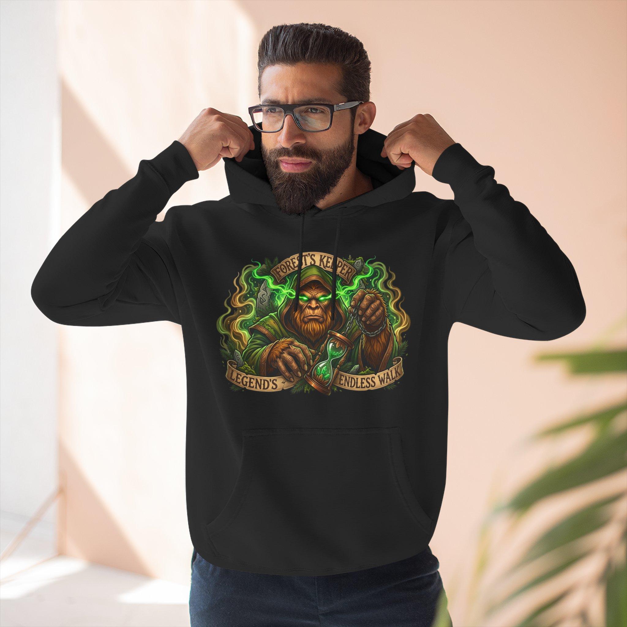 Legends of the Wild Green Orc Gamer Fleece Hoodie 1 Legends of the Wild Green Orc Gamer Fleece Hoodie