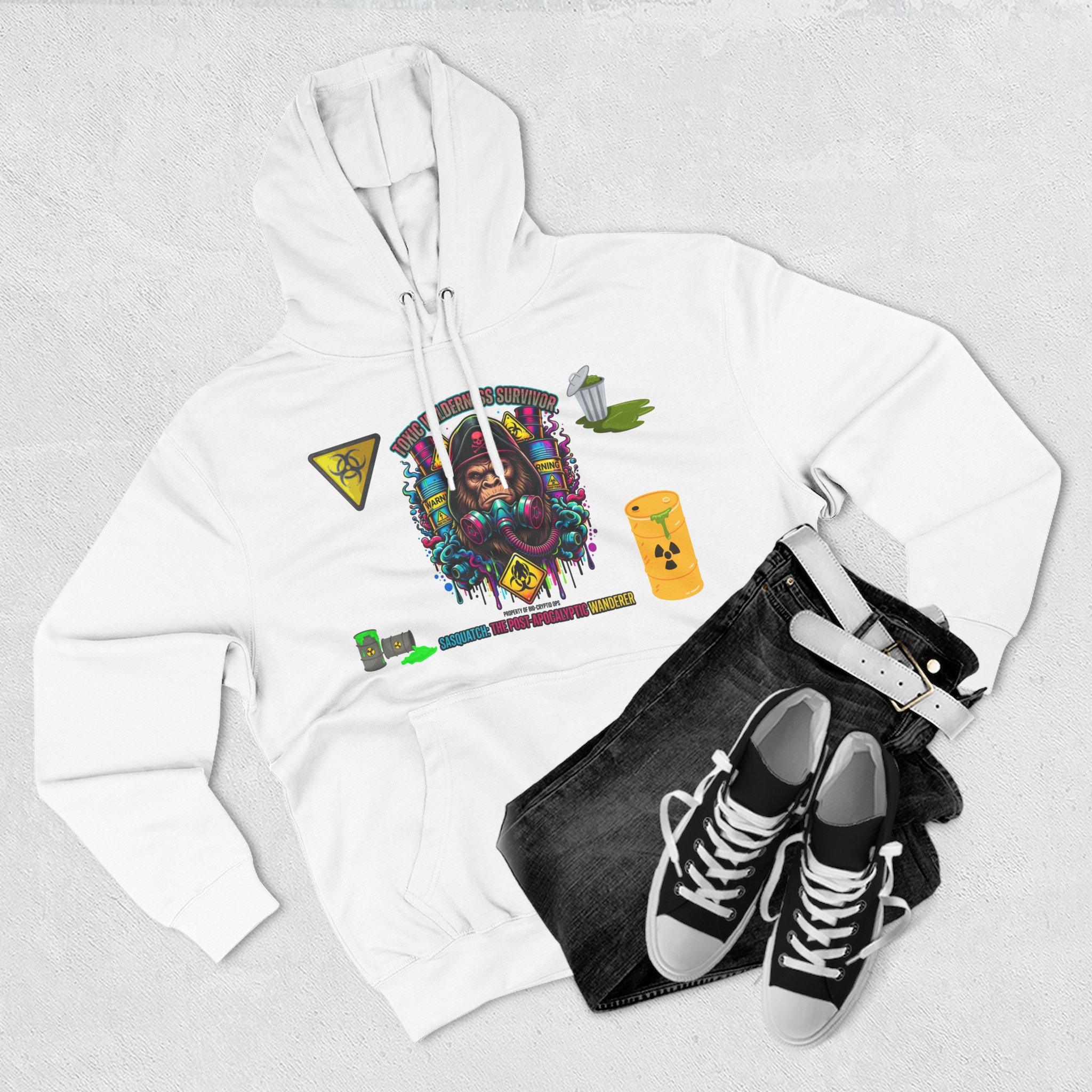 Sudadera con capucha y máscara tribal psicodélica: jersey con estampado vaporwave colorido. 7 Sudadera con capucha y máscara tribal psicodélica: jersey con estampado vaporwave colorido. - Imagen 7