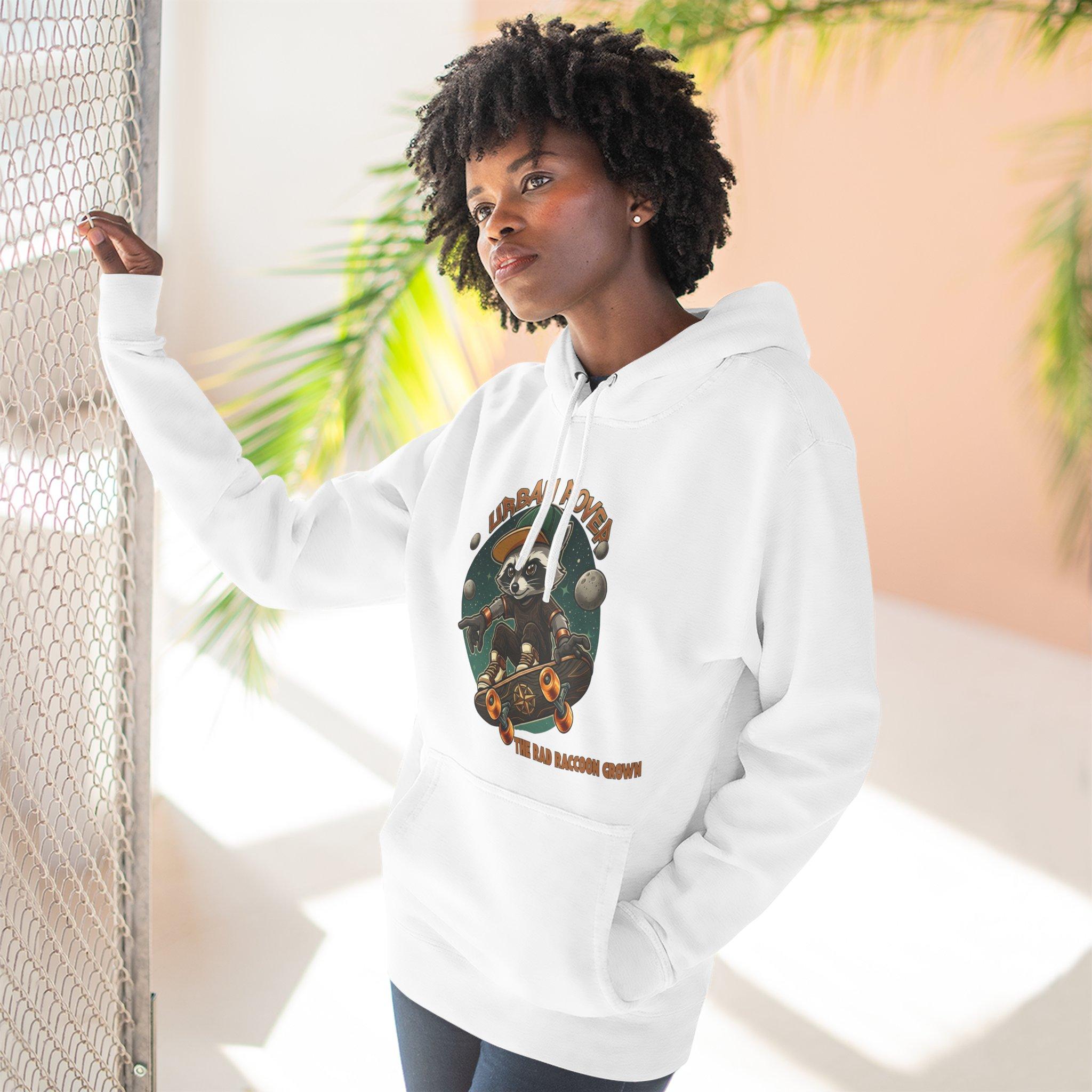 Raccoon Space Hoodie — "I Need Oxygen" Retro Astronaut Graphic 8 Raccoon Space Hoodie — "I Need Oxygen" Retro Astronaut Graphic - Imagen 8