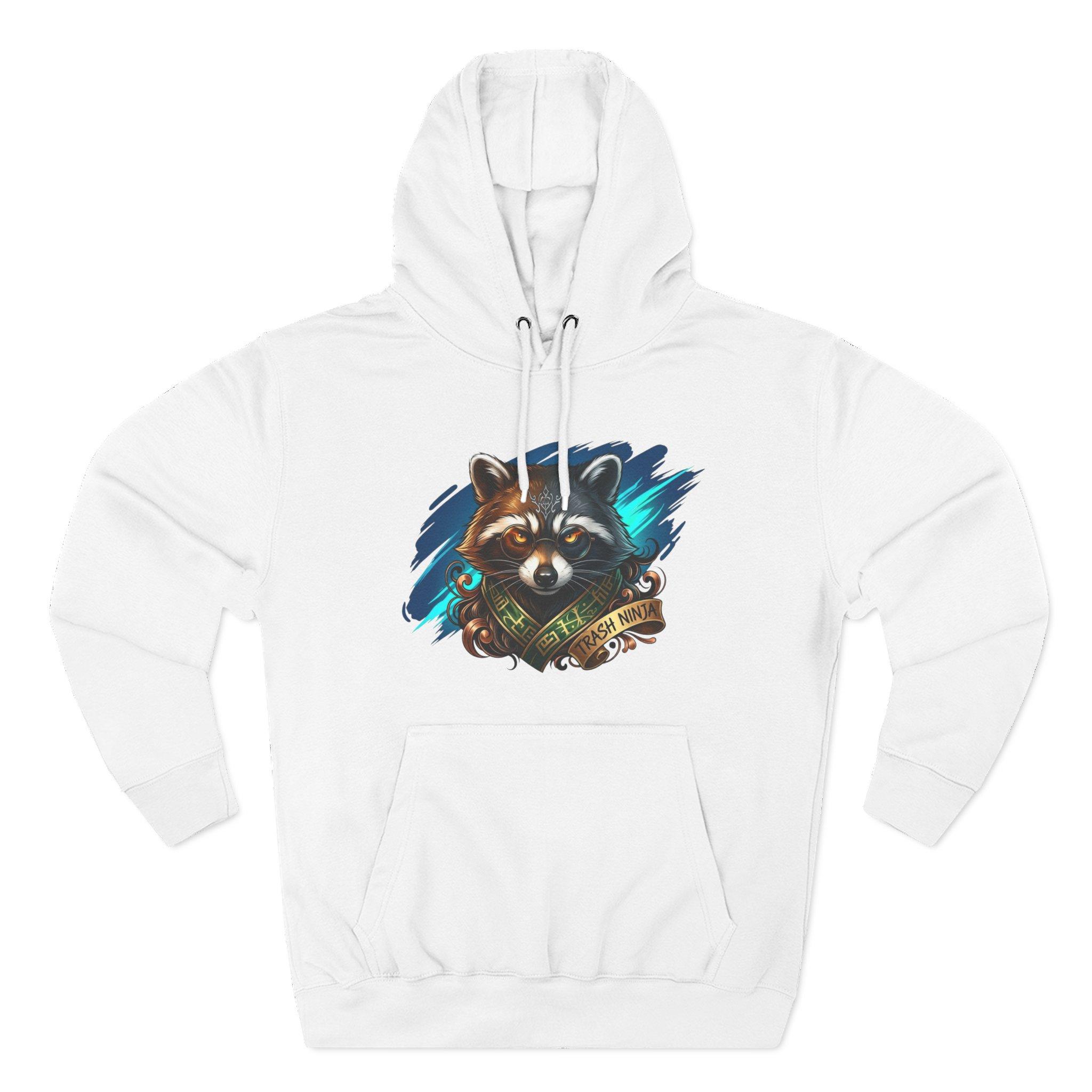 Raccoon Portrait Hoodie — Cute Forest Animal Graphic Pullover 29 Raccoon Portrait Hoodie — Cute Forest Animal Graphic Pullover - Imagen 29