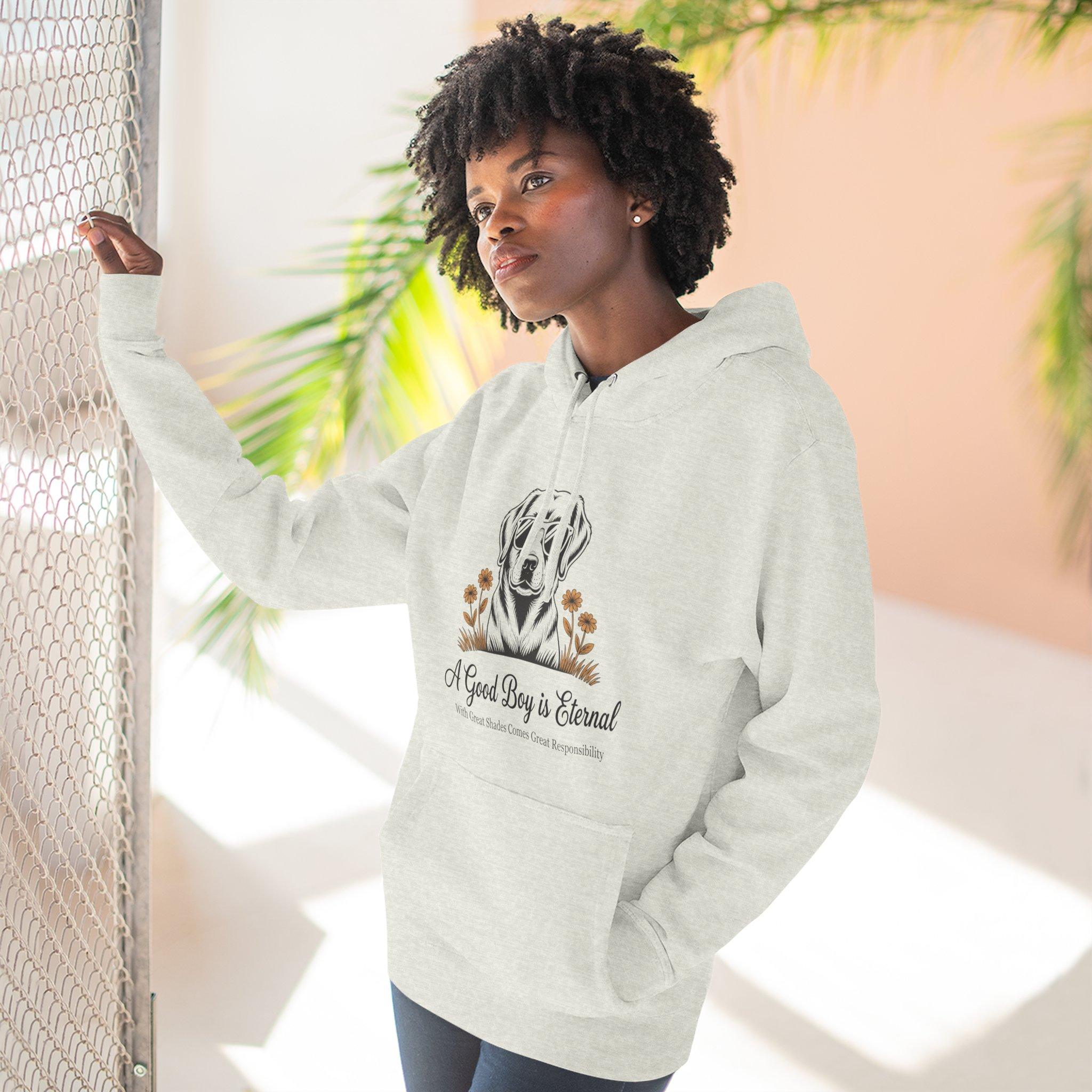 Memorial Dog Hoodie — "A Good Boy is Eternal" Paw Print Tribute 20 Memorial Dog Hoodie — "A Good Boy is Eternal" Paw Print Tribute - Imagen 20