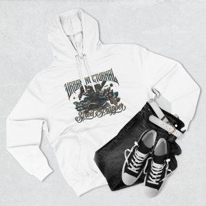 Sudadera con Capucha Mapache "Night Scraper" – Moda Urbana Nocturna