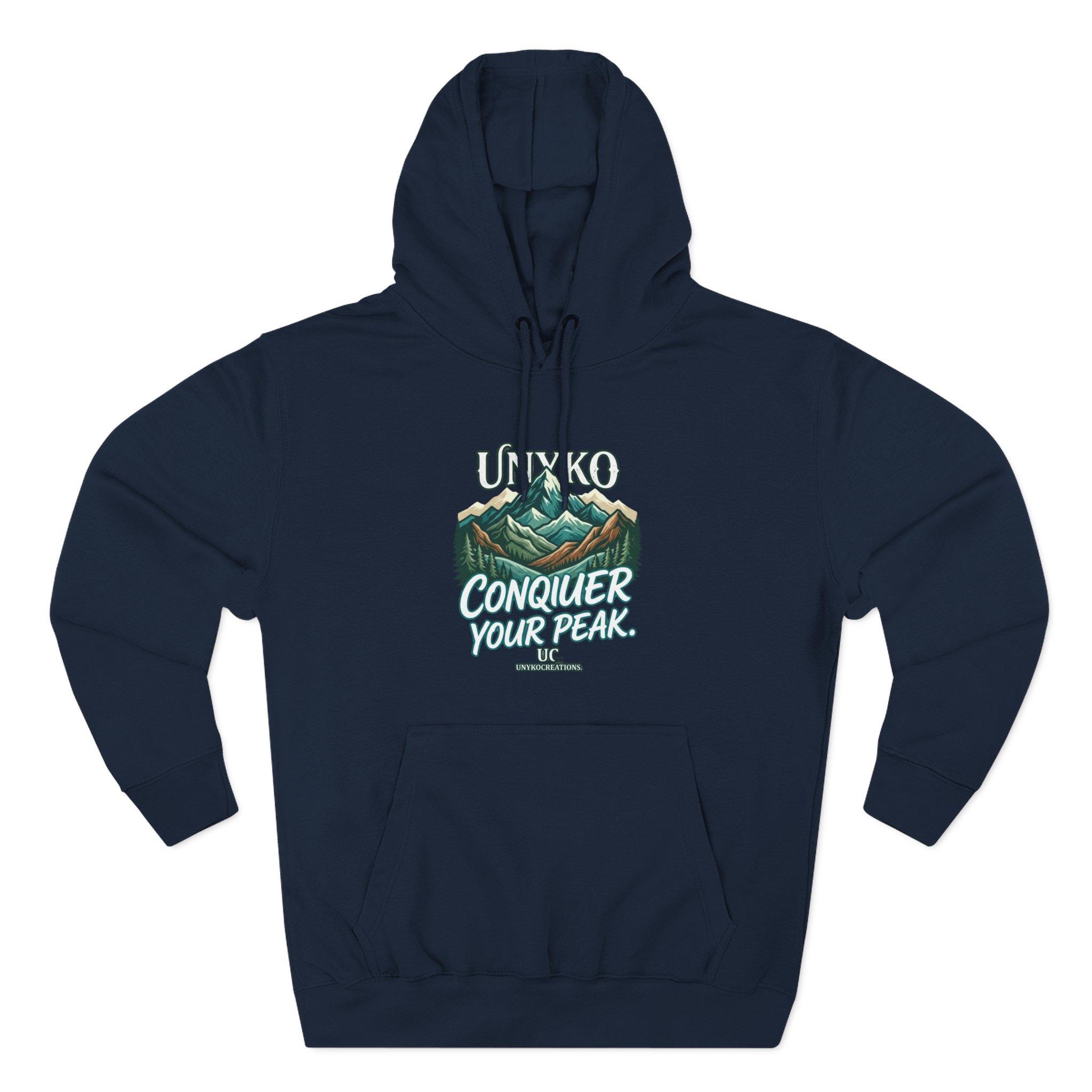 Conquer Your Peak Mountain Hoodie — Inspirational Outdoor Adventure Pullover 20 Conquer Your Peak Mountain Hoodie — Inspirational Outdoor Adventure Pullover - Imagen 20
