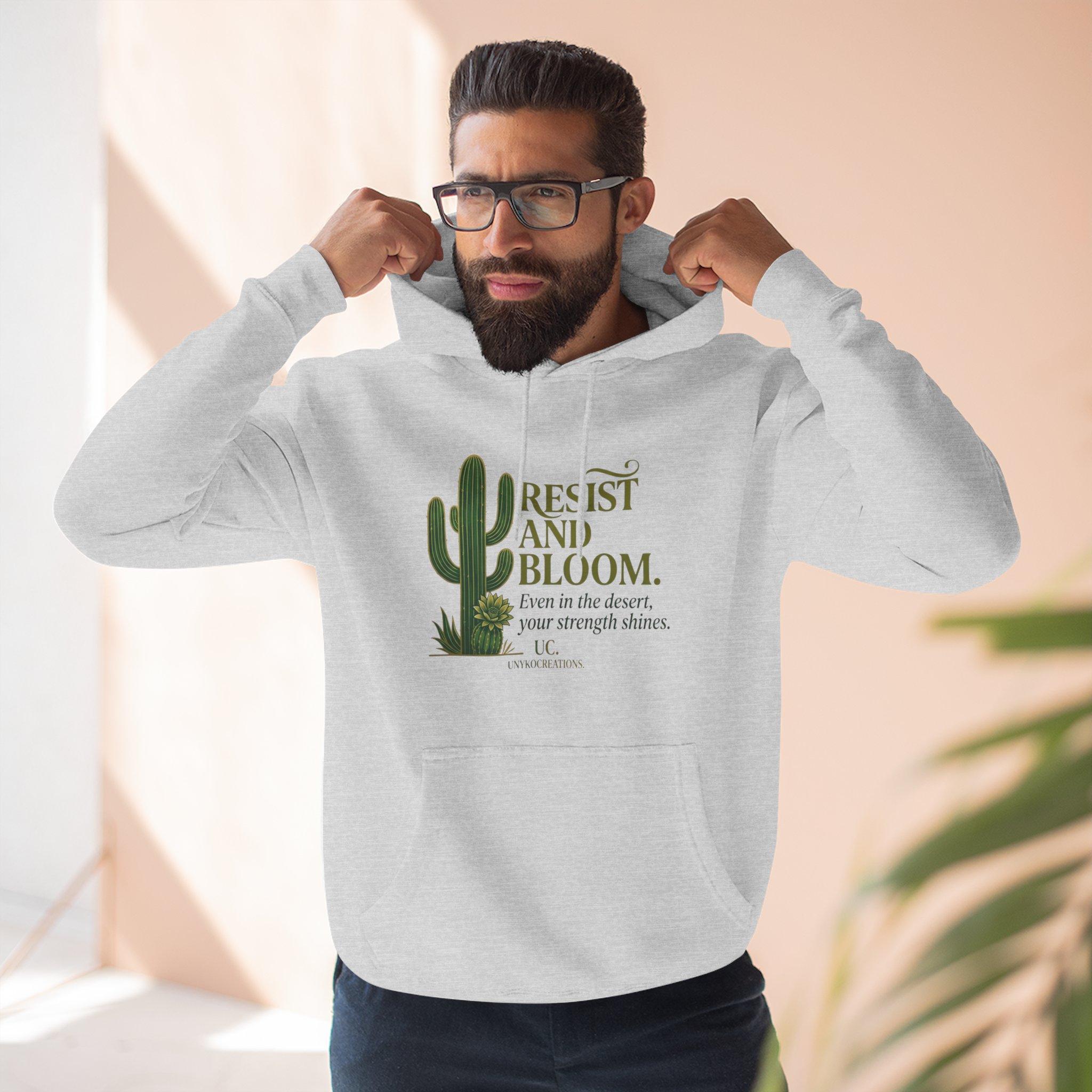 Resist and Bloom Cactus Hoodie 4 Resist and Bloom Cactus Hoodie - Imagen 4