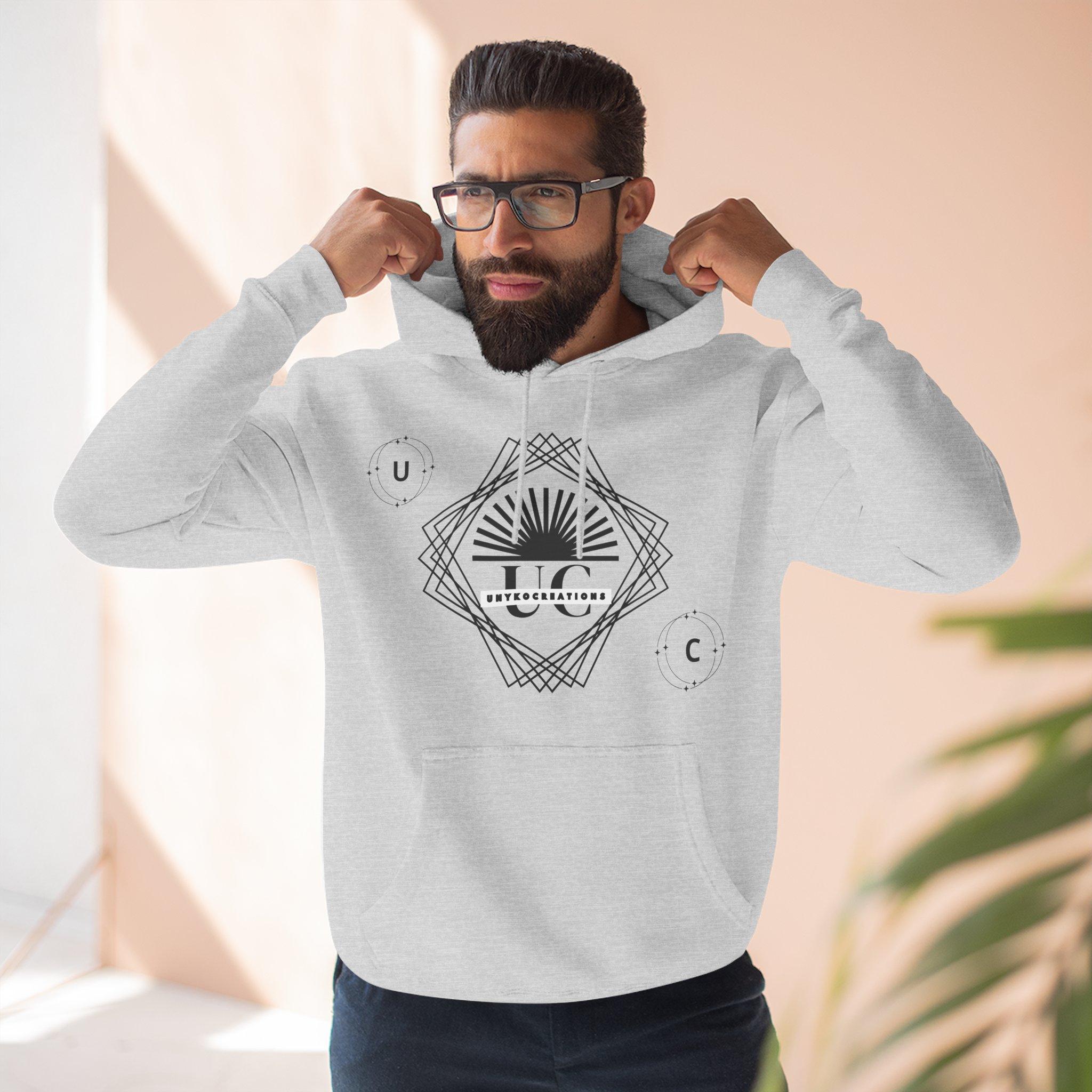 Sudadera Premium con Capucha 14001 - Estilo Minimalista Geométrico UNYKCREATIONS 4 Sudadera Premium con Capucha 14001 - Estilo Minimalista Geométrico UNYKCREATIONS - Imagen 4