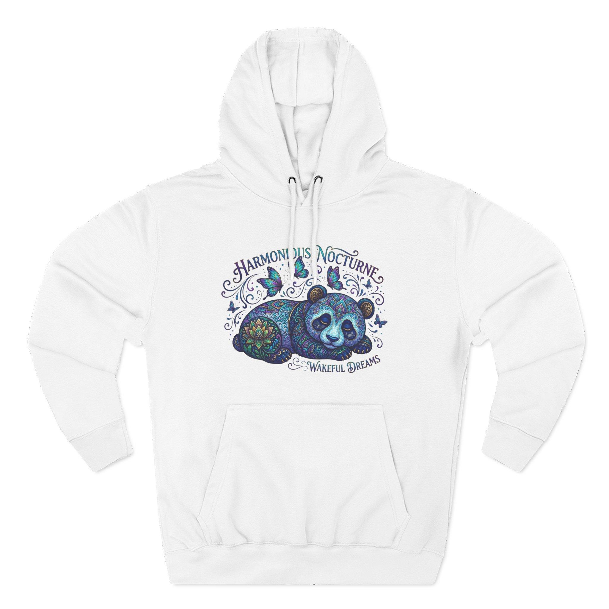 Sudadera con capucha Nocturne Harmony Panda — Sudadera de forro polar con estampado de fauna nocturna y un toque de fantasía. 4 Sudadera con capucha Nocturne Harmony Panda — Sudadera de forro polar con estampado de fauna nocturna y un toque de fantasía. - Imagen 4