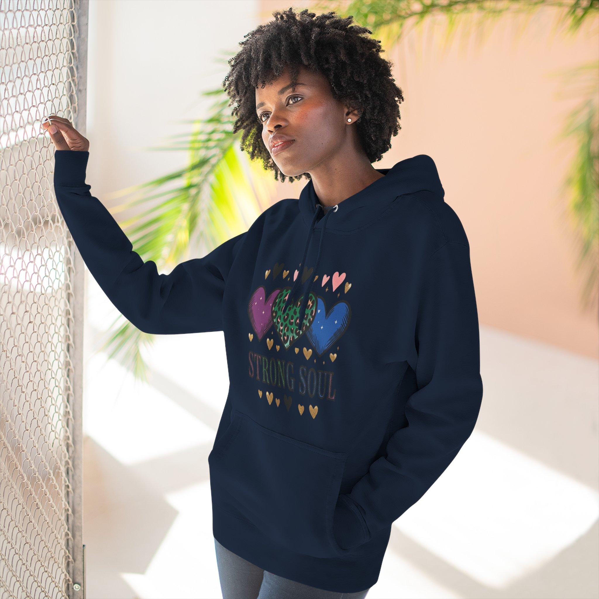 Heart Pattern Hoodie - Colorful Hearts Graphic Pullover for Women & Teens 22 Heart Pattern Hoodie - Colorful Hearts Graphic Pullover for Women & Teens - Imagen 22