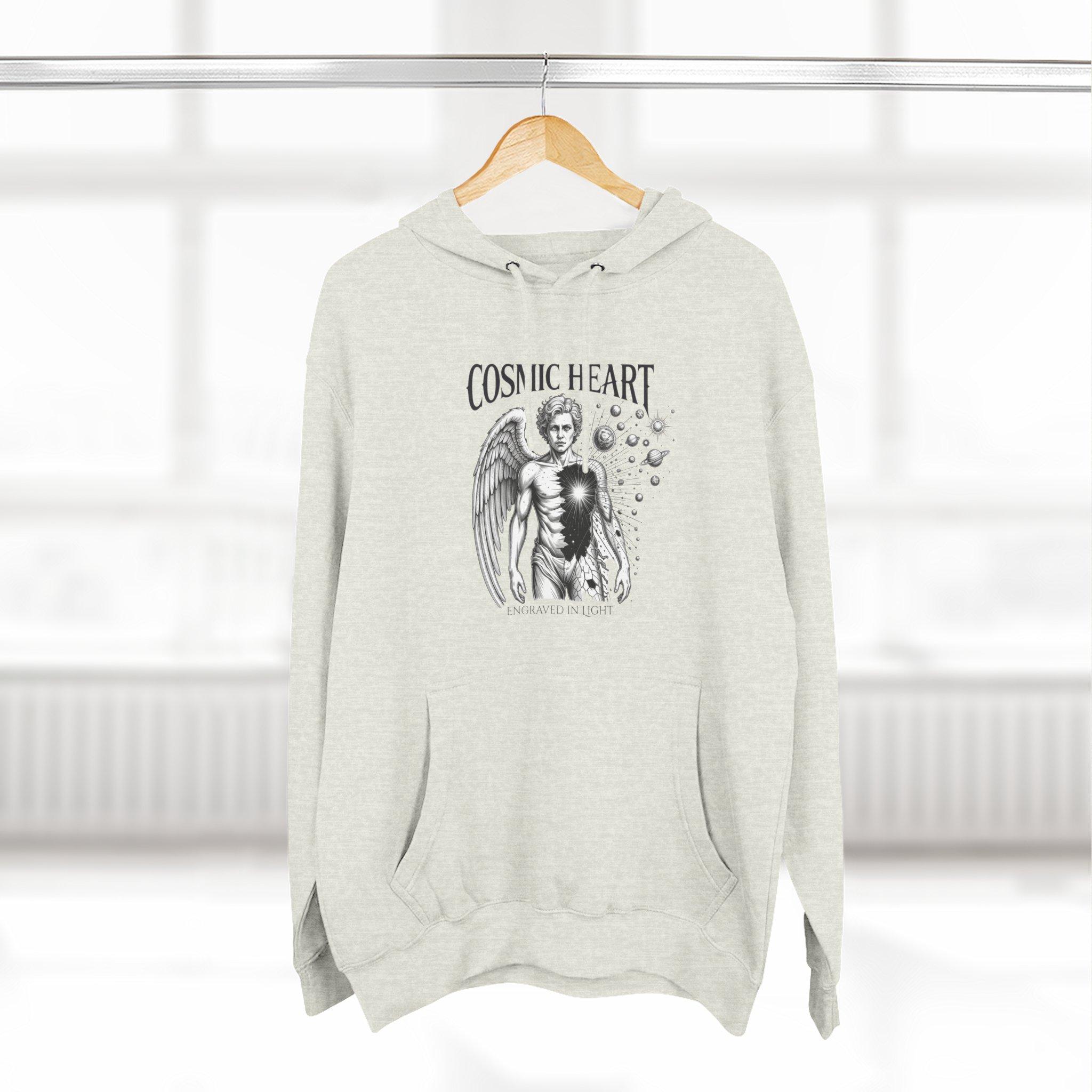 Cosmic Heart Angel Hoodie — Vintage Celestial Graphic Pullover 15 Cosmic Heart Angel Hoodie — Vintage Celestial Graphic Pullover - Imagen 15