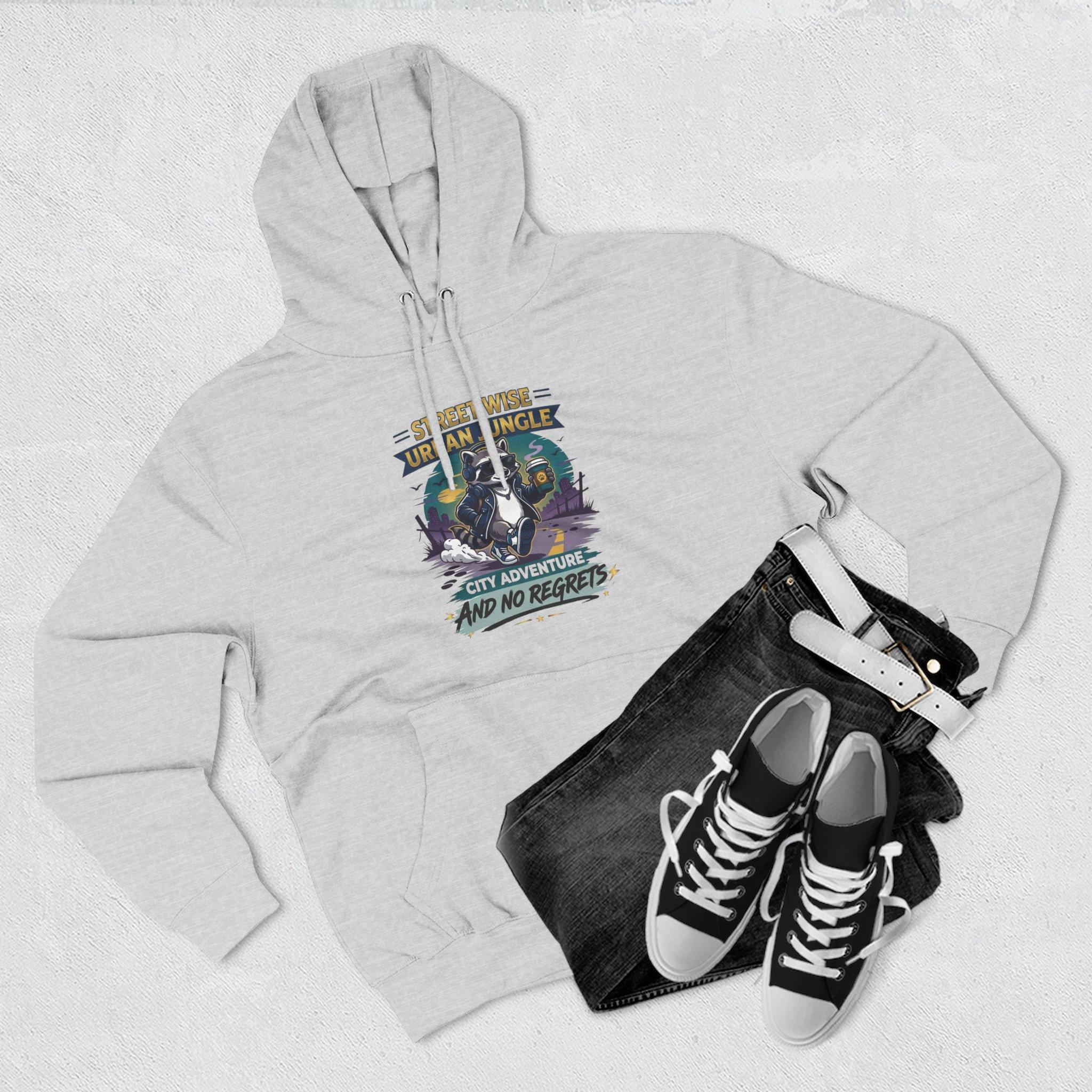 Sudadera con capucha Aventura en la ciudad — Sudadera con capucha de forro polar con estampado Streetwise Urban Jungle 8 Sudadera con capucha Aventura en la ciudad — Sudadera con capucha de forro polar con estampado Streetwise Urban Jungle - Imagen 8