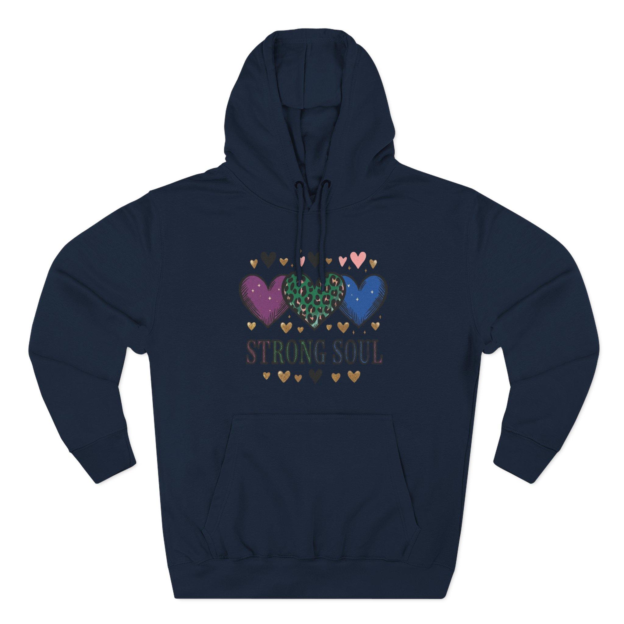 Heart Pattern Hoodie - Colorful Hearts Graphic Pullover for Women & Teens 24 Heart Pattern Hoodie - Colorful Hearts Graphic Pullover for Women & Teens - Imagen 24