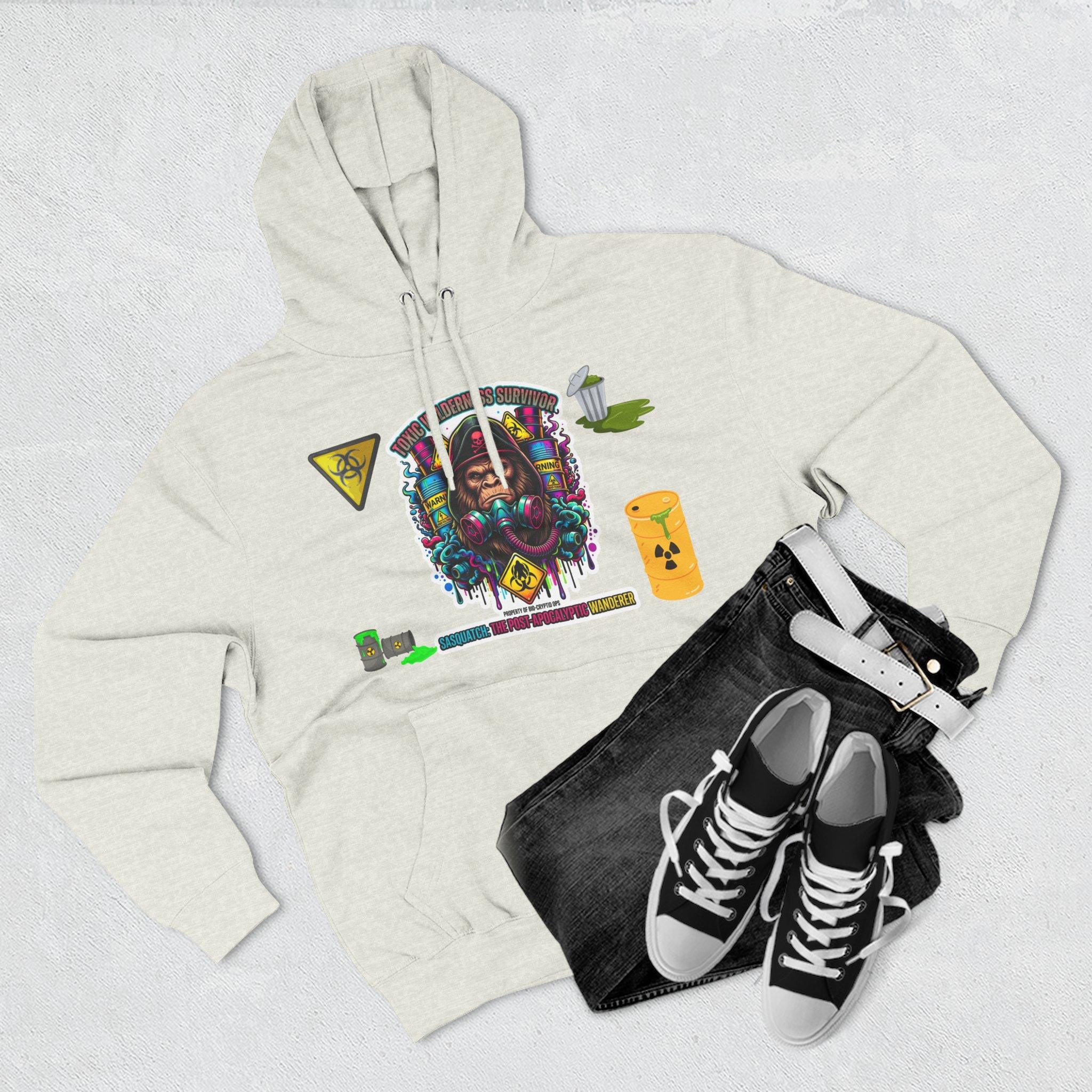 Sudadera con capucha y máscara tribal psicodélica: jersey con estampado vaporwave colorido. 21 Sudadera con capucha y máscara tribal psicodélica: jersey con estampado vaporwave colorido. - Imagen 21