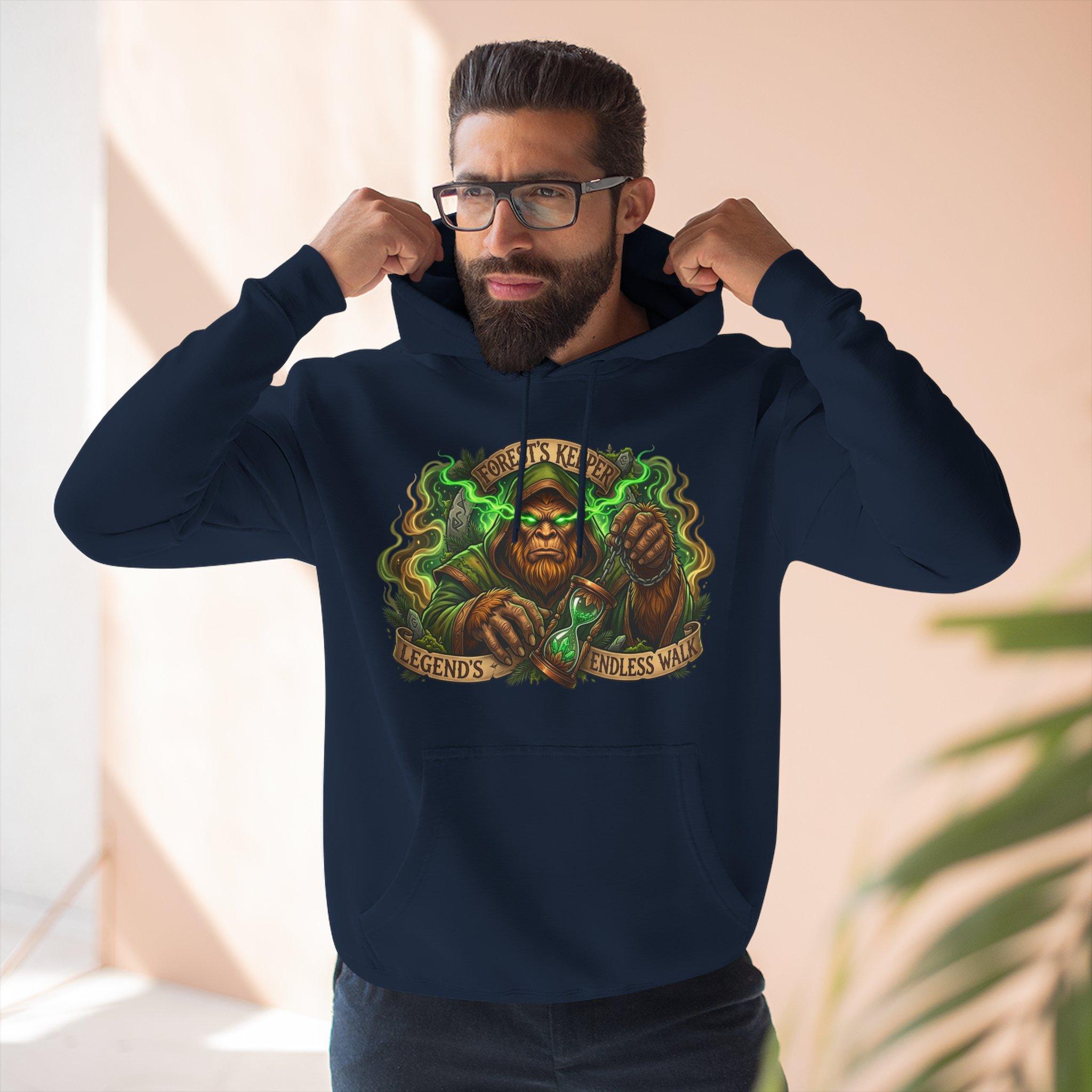 Legends of the Wild Green Orc Gamer Fleece Hoodie 16 Legends of the Wild Green Orc Gamer Fleece Hoodie - Imagen 16