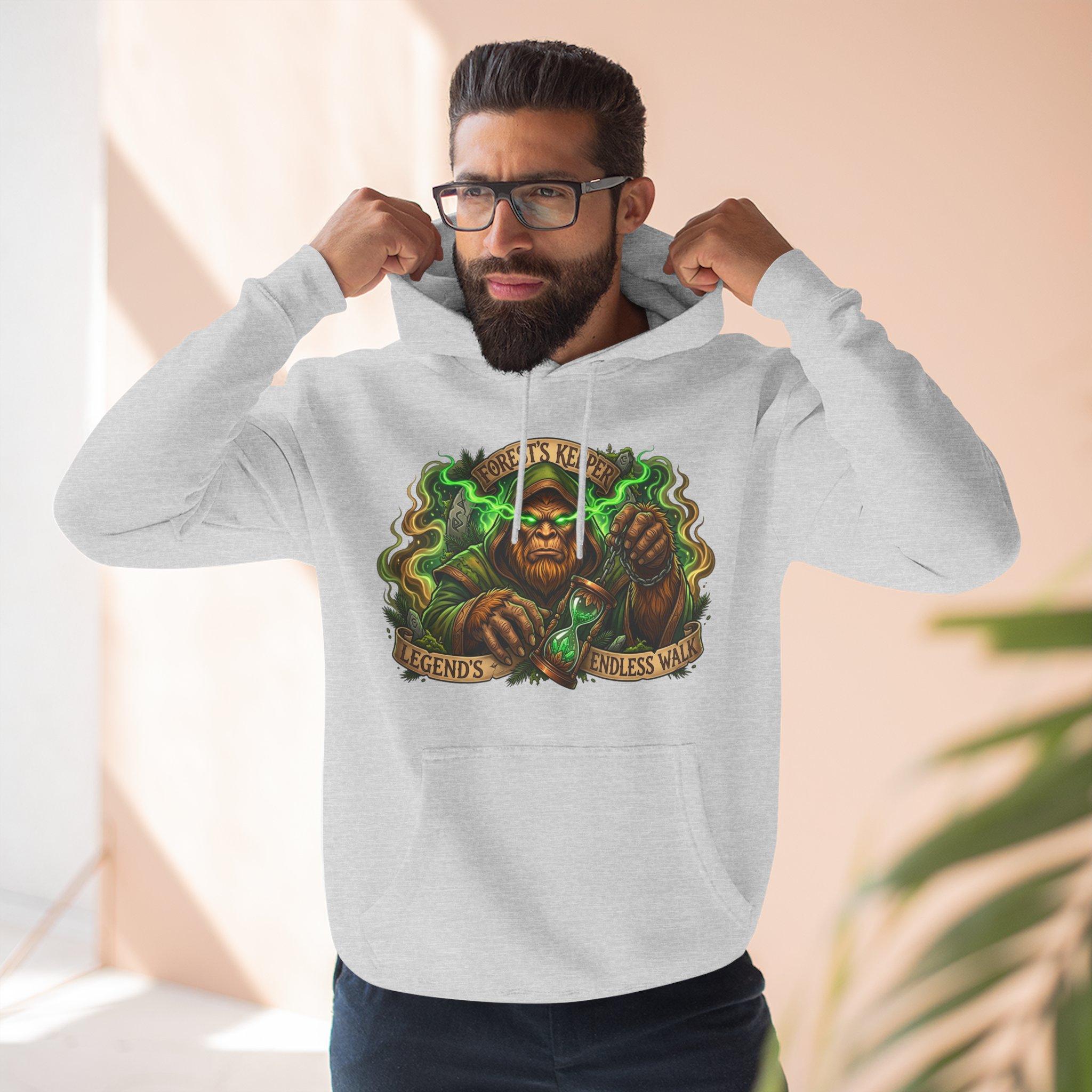 Legends of the Wild Green Orc Gamer Fleece Hoodie 11 Legends of the Wild Green Orc Gamer Fleece Hoodie - Imagen 11