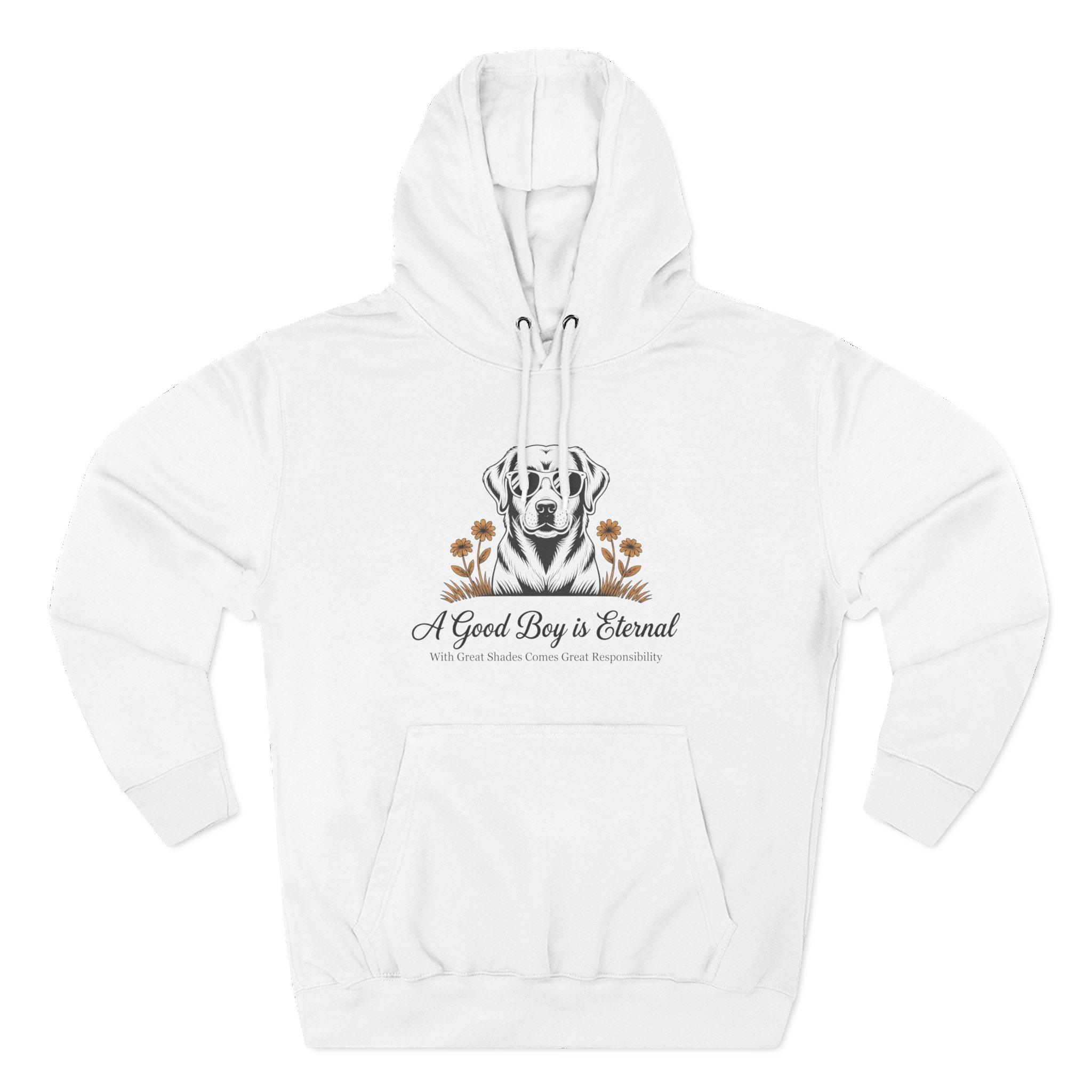 Memorial Dog Hoodie — "A Good Boy is Eternal" Paw Print Tribute 2 Memorial Dog Hoodie — "A Good Boy is Eternal" Paw Print Tribute - Imagen 2