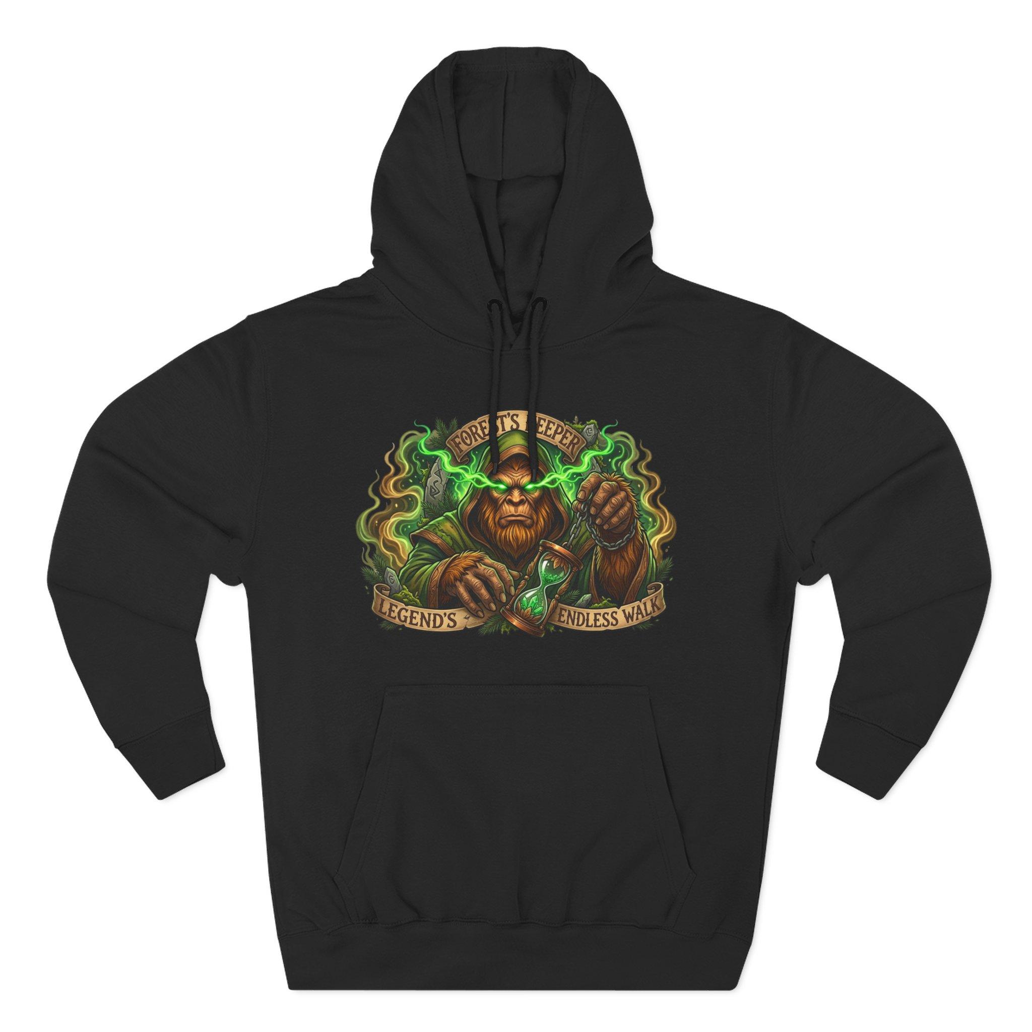 Legends of the Wild Green Orc Gamer Fleece Hoodie 4 Legends of the Wild Green Orc Gamer Fleece Hoodie - Imagen 4