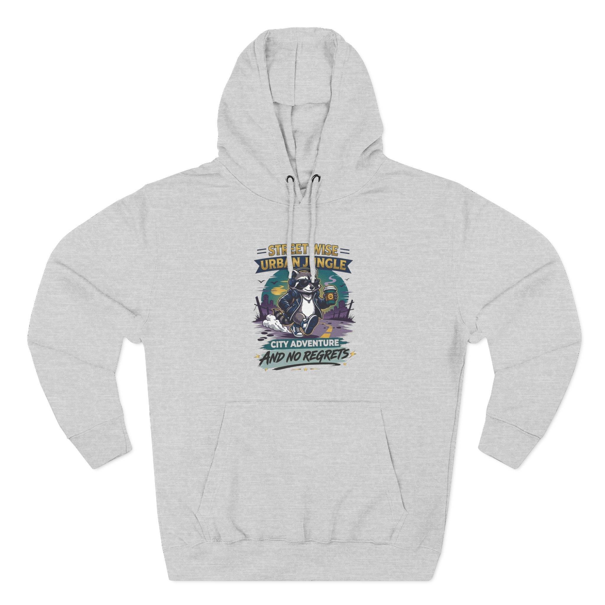 Sudadera con capucha Aventura en la ciudad — Sudadera con capucha de forro polar con estampado Streetwise Urban Jungle 9 Sudadera con capucha Aventura en la ciudad — Sudadera con capucha de forro polar con estampado Streetwise Urban Jungle - Imagen 9