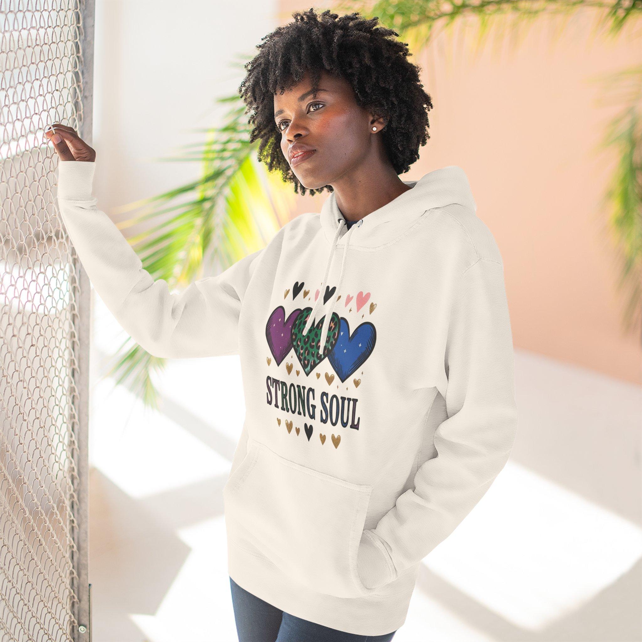 Heart Pattern Hoodie - Colorful Hearts Graphic Pullover for Women & Teens 9 Heart Pattern Hoodie - Colorful Hearts Graphic Pullover for Women & Teens - Imagen 9