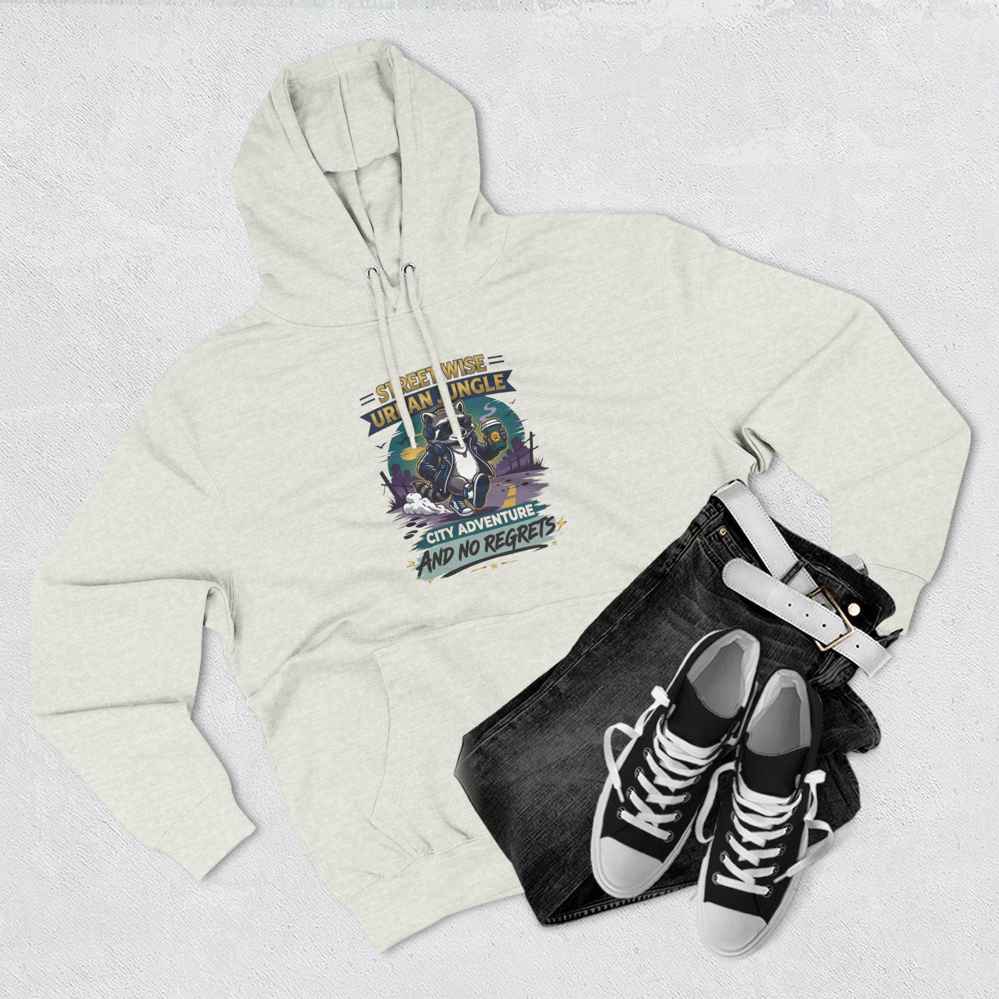 Sudadera con capucha Aventura en la ciudad — Sudadera con capucha de forro polar con estampado Streetwise Urban Jungle 18 Sudadera con capucha Aventura en la ciudad — Sudadera con capucha de forro polar con estampado Streetwise Urban Jungle - Imagen 18