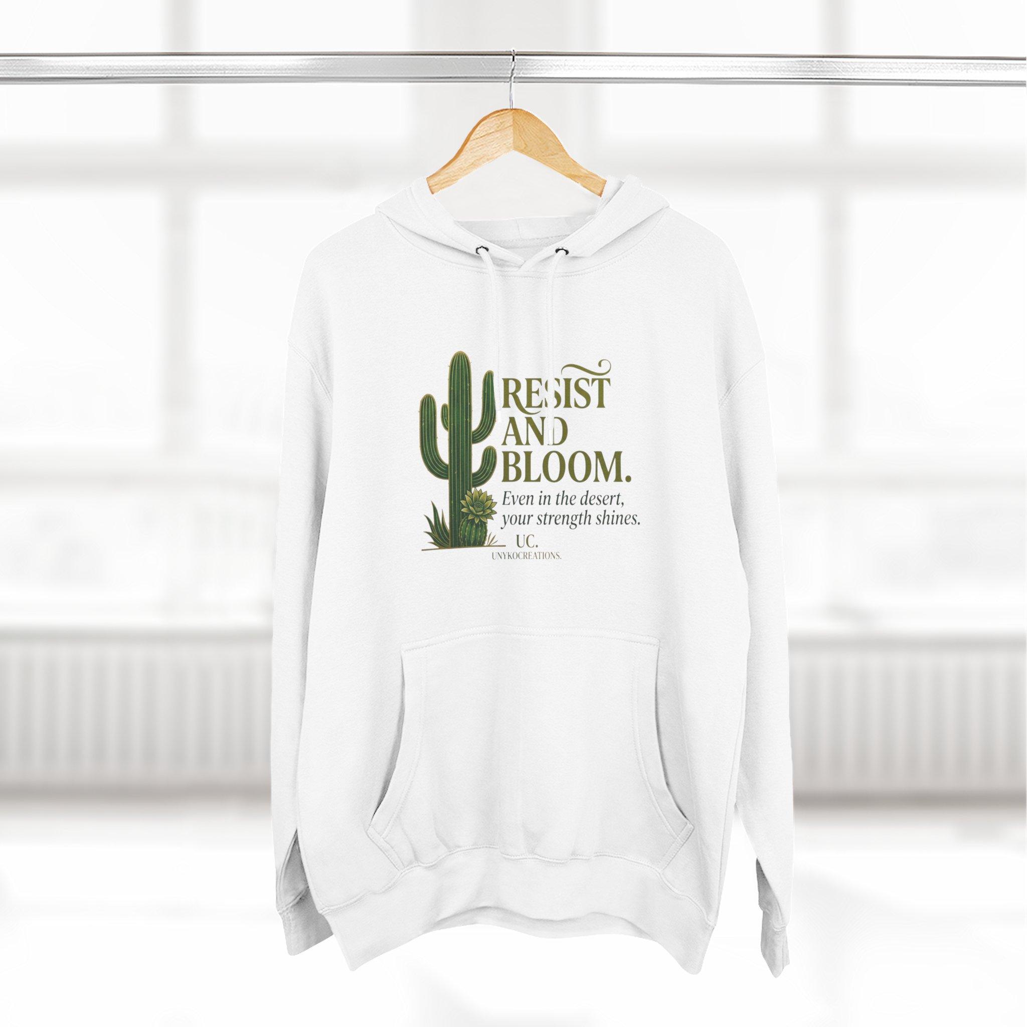 Resist and Bloom Cactus Hoodie 3 Resist and Bloom Cactus Hoodie - Imagen 3