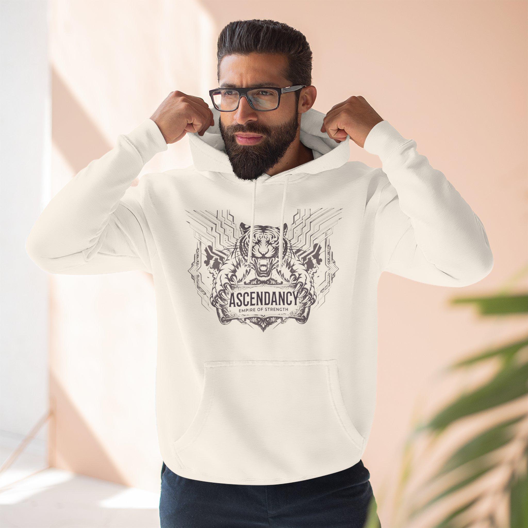 Ascendancy Mountain Bear Hoodie — Vintage Wilderness Fleece Hoodie 7 Ascendancy Mountain Bear Hoodie — Vintage Wilderness Fleece Hoodie - Imagen 7