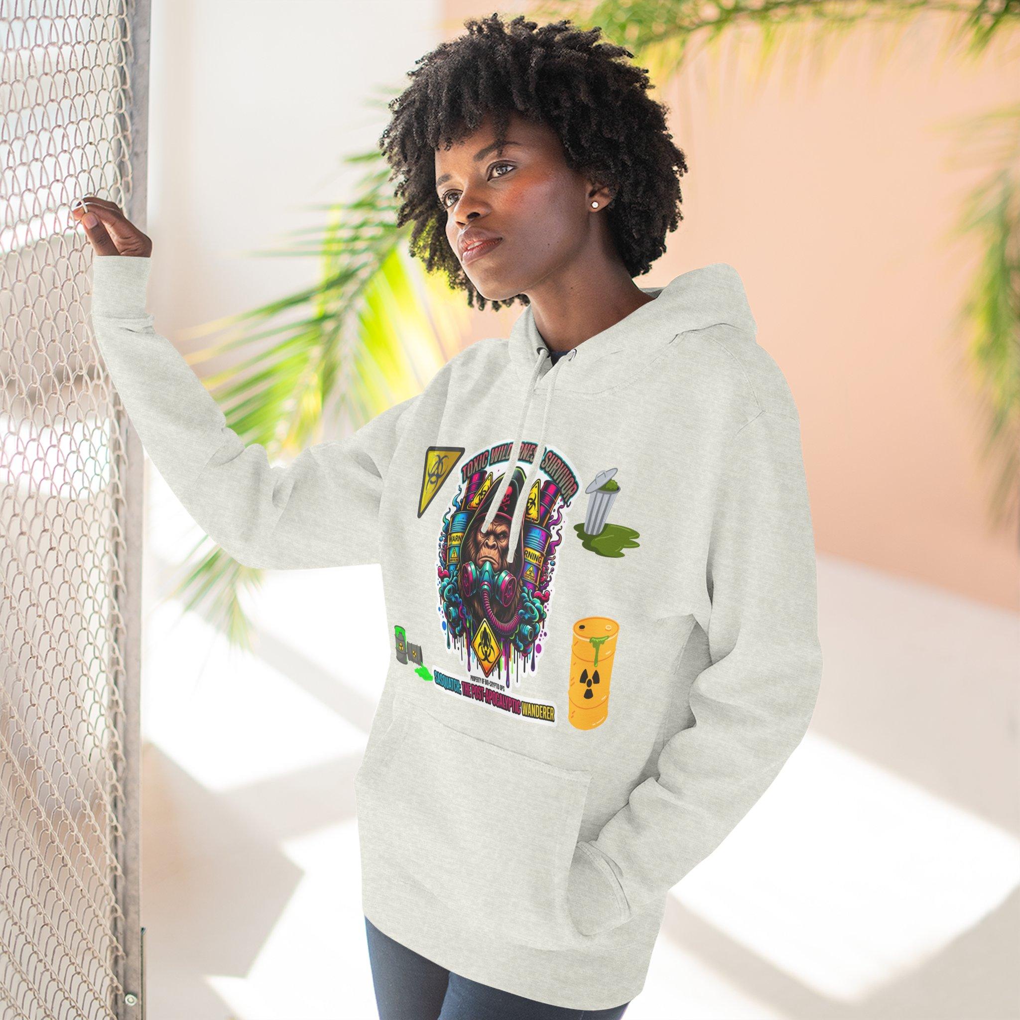 Sudadera con capucha y máscara tribal psicodélica: jersey con estampado vaporwave colorido. 23 Sudadera con capucha y máscara tribal psicodélica: jersey con estampado vaporwave colorido. - Imagen 23