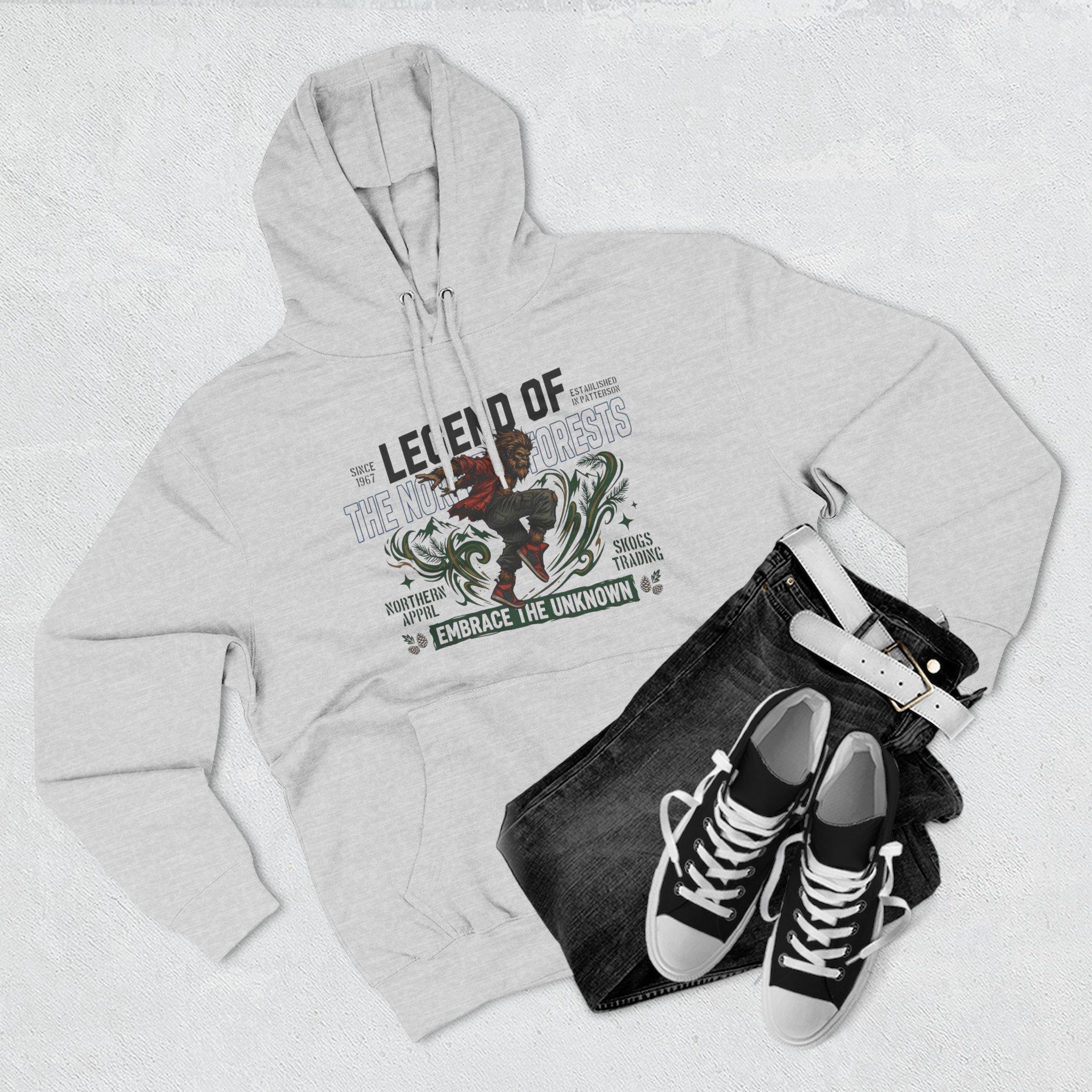 Sudadera con capucha de Legend of the Night Riders — Sudadera con estampado "Abraza lo desconocido" 8 Sudadera con capucha de Legend of the Night Riders — Sudadera con estampado "Abraza lo desconocido" - Imagen 8