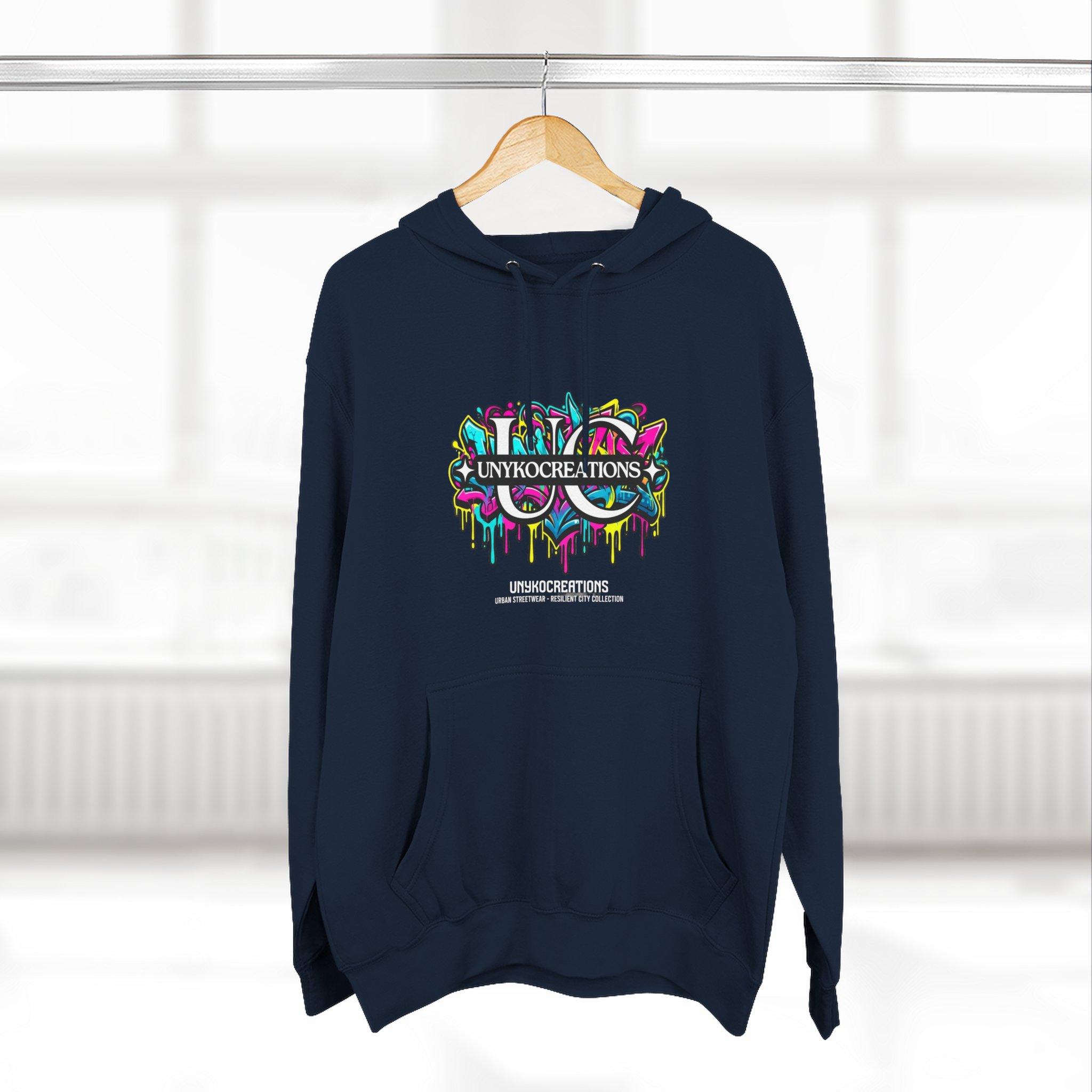 Graffiti Logo Hoodie - Colorful Urban Streetwear Fleece 13 Graffiti Logo Hoodie - Colorful Urban Streetwear Fleece - Imagen 13