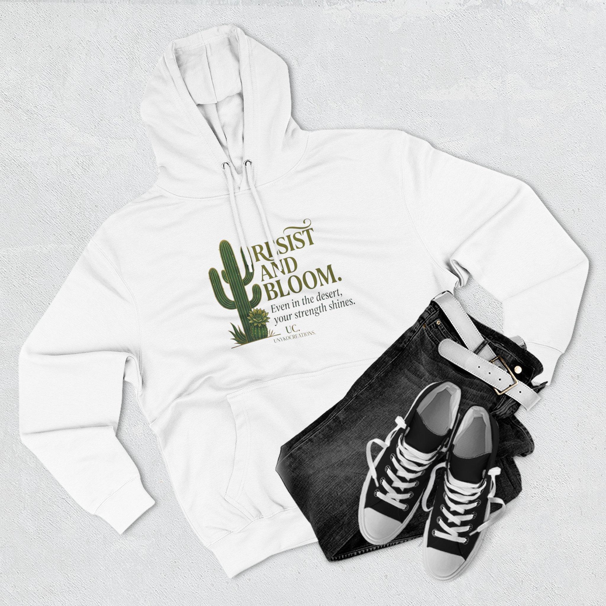 Resist and Bloom Cactus Hoodie 2 Resist and Bloom Cactus Hoodie - Imagen 2