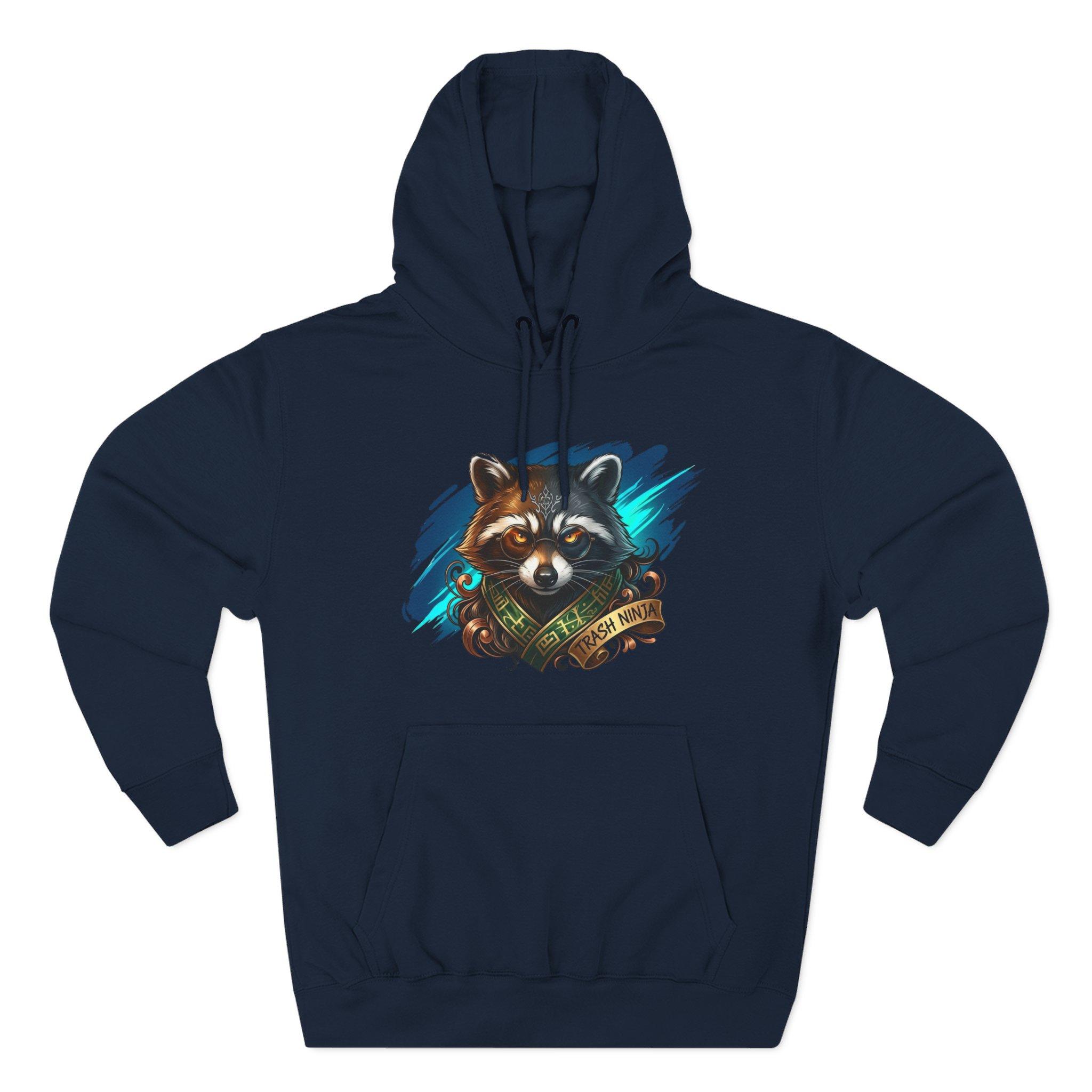 Raccoon Portrait Hoodie — Cute Forest Animal Graphic Pullover 19 Raccoon Portrait Hoodie — Cute Forest Animal Graphic Pullover - Imagen 19