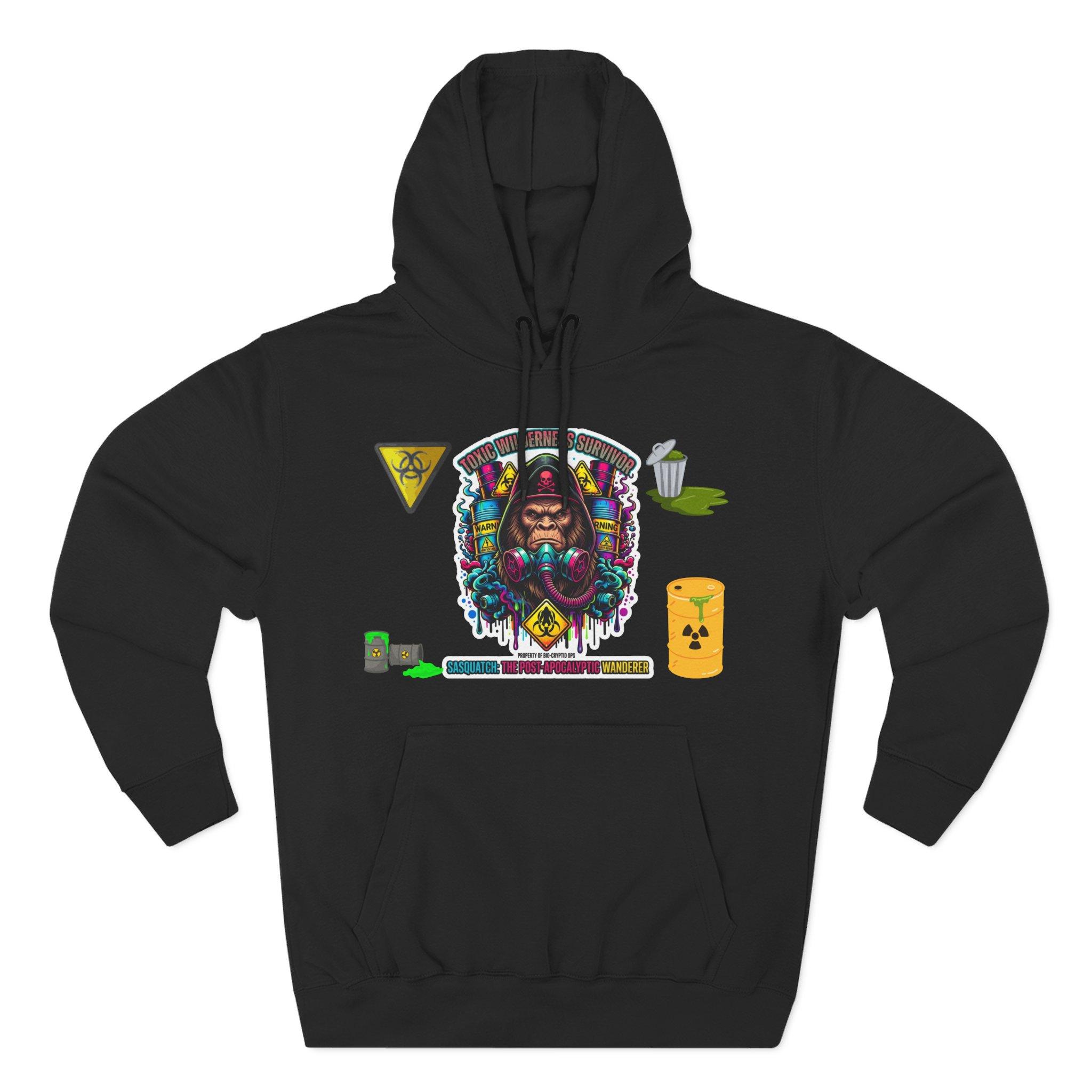 Sudadera con capucha y máscara tribal psicodélica: jersey con estampado vaporwave colorido. 4 Sudadera con capucha y máscara tribal psicodélica: jersey con estampado vaporwave colorido. - Imagen 4