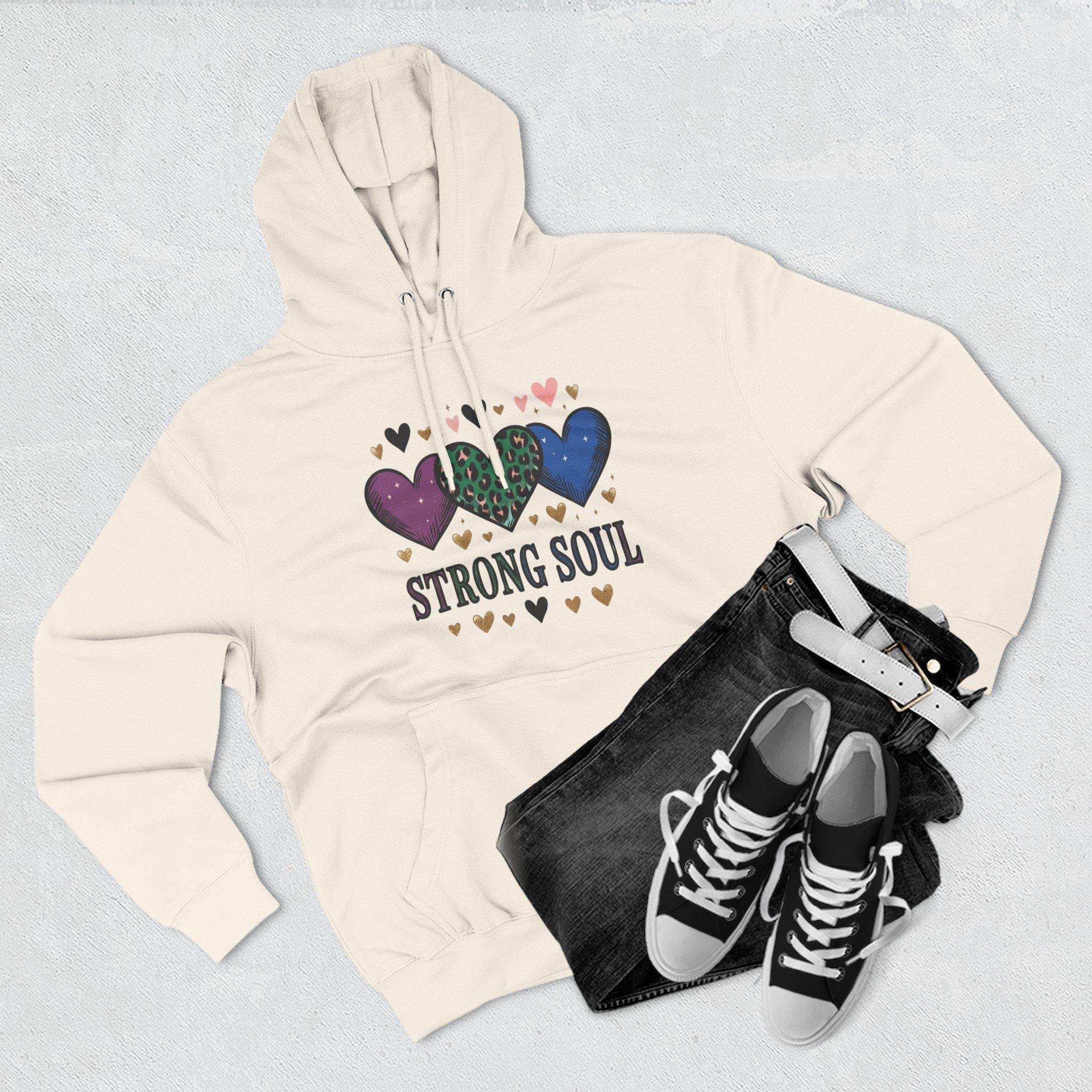 Heart Pattern Hoodie - Colorful Hearts Graphic Pullover for Women & Teens 11 Heart Pattern Hoodie - Colorful Hearts Graphic Pullover for Women & Teens - Imagen 11