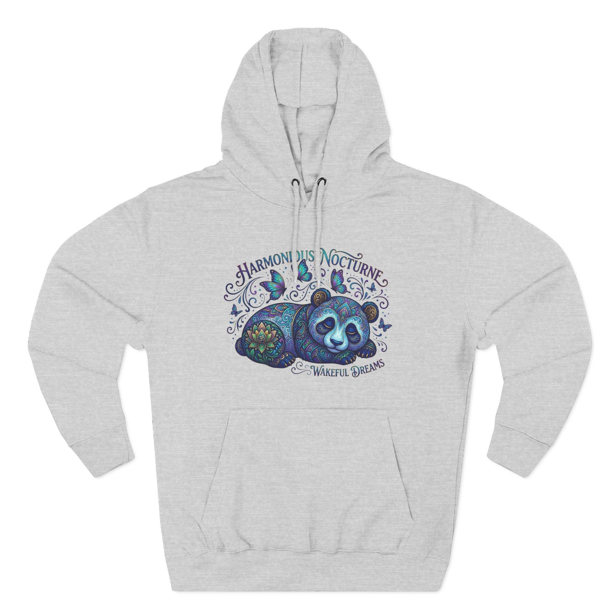 Sudadera con capucha Nocturne Harmony Panda — Sudadera de forro polar con estampado de fauna nocturna y un toque de fantasía. 9 Sudadera con capucha Nocturne Harmony Panda — Sudadera de forro polar con estampado de fauna nocturna y un toque de fantasía. - Imagen 9