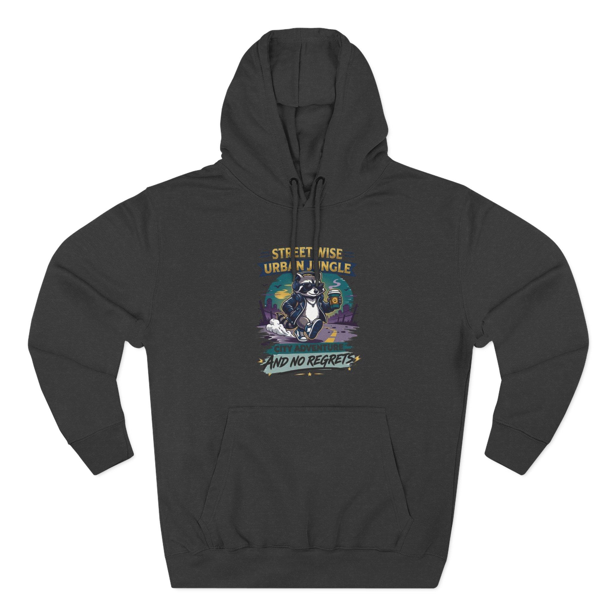 Sudadera con capucha Aventura en la ciudad — Sudadera con capucha de forro polar con estampado Streetwise Urban Jungle 14 Sudadera con capucha Aventura en la ciudad — Sudadera con capucha de forro polar con estampado Streetwise Urban Jungle - Imagen 14