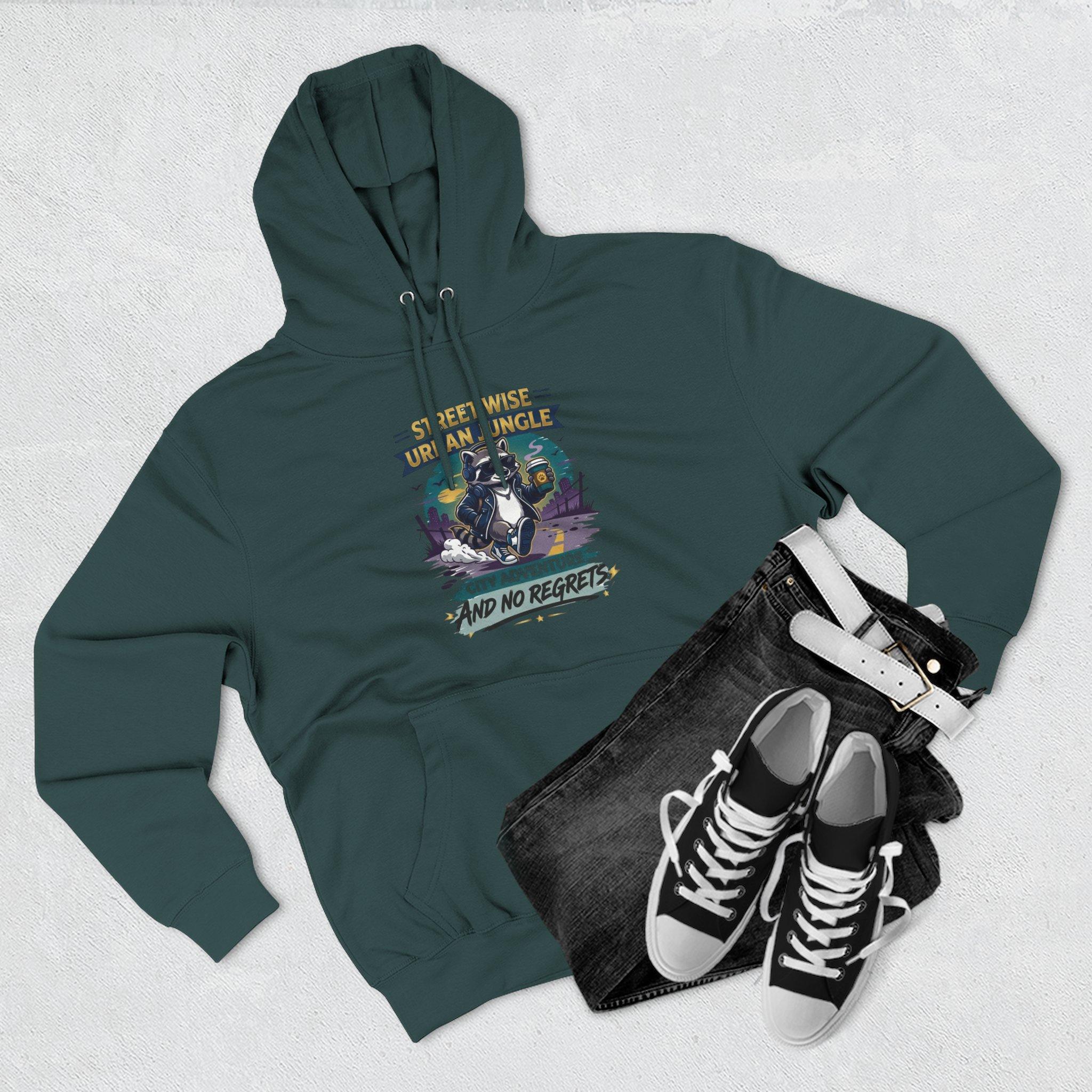 Sudadera con capucha Aventura en la ciudad — Sudadera con capucha de forro polar con estampado Streetwise Urban Jungle 23 Sudadera con capucha Aventura en la ciudad — Sudadera con capucha de forro polar con estampado Streetwise Urban Jungle - Imagen 23